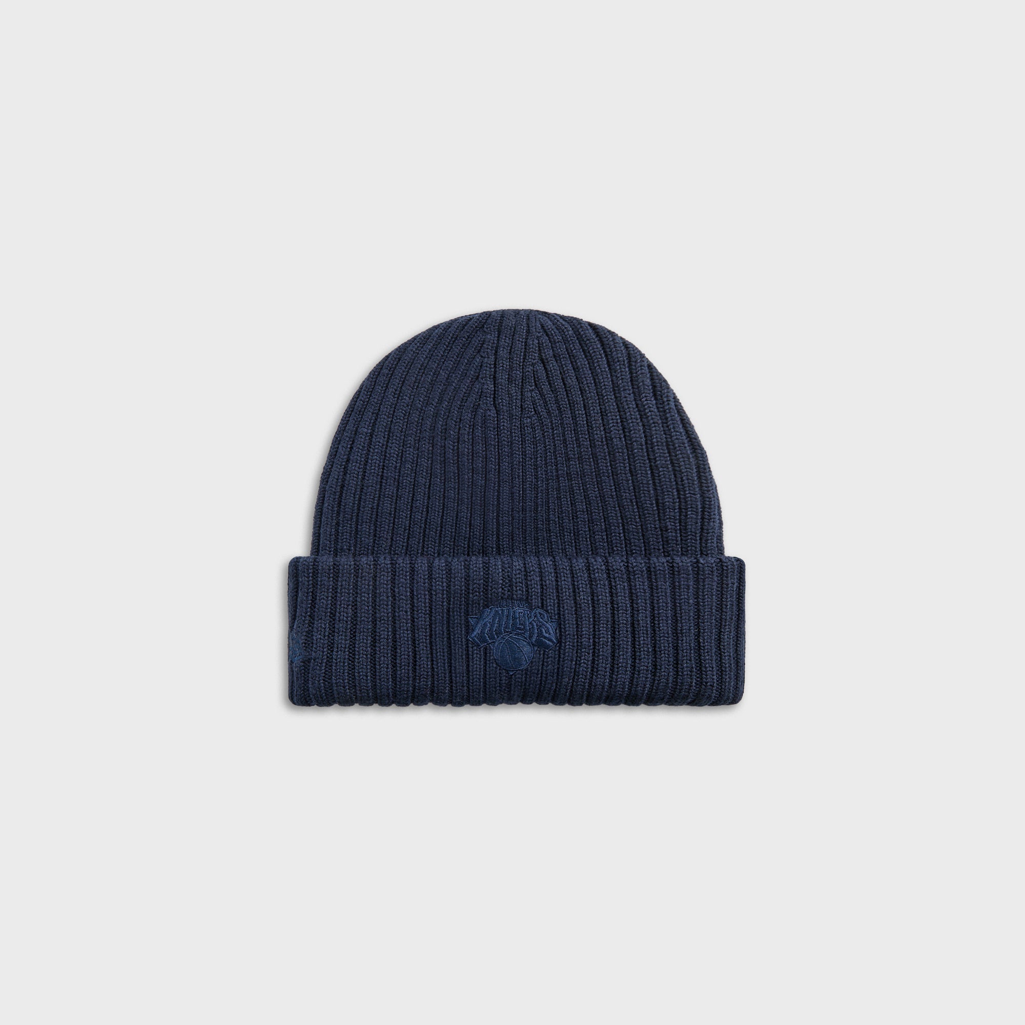 Kith for the New York Knicks Superman Logo Beanie - Nocturnal