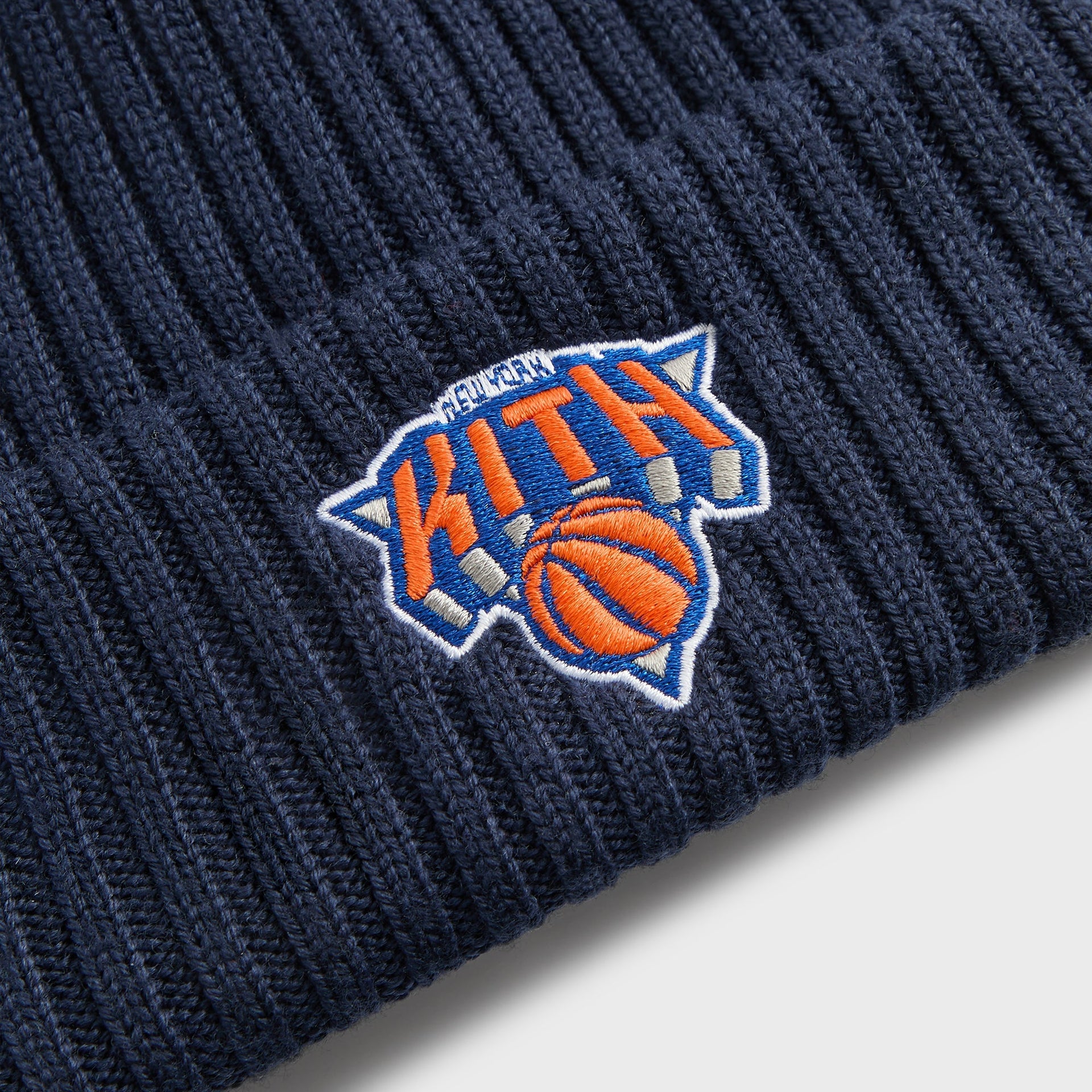 Kith for the New York Knicks Superman Logo Beanie - Nocturnal - PH