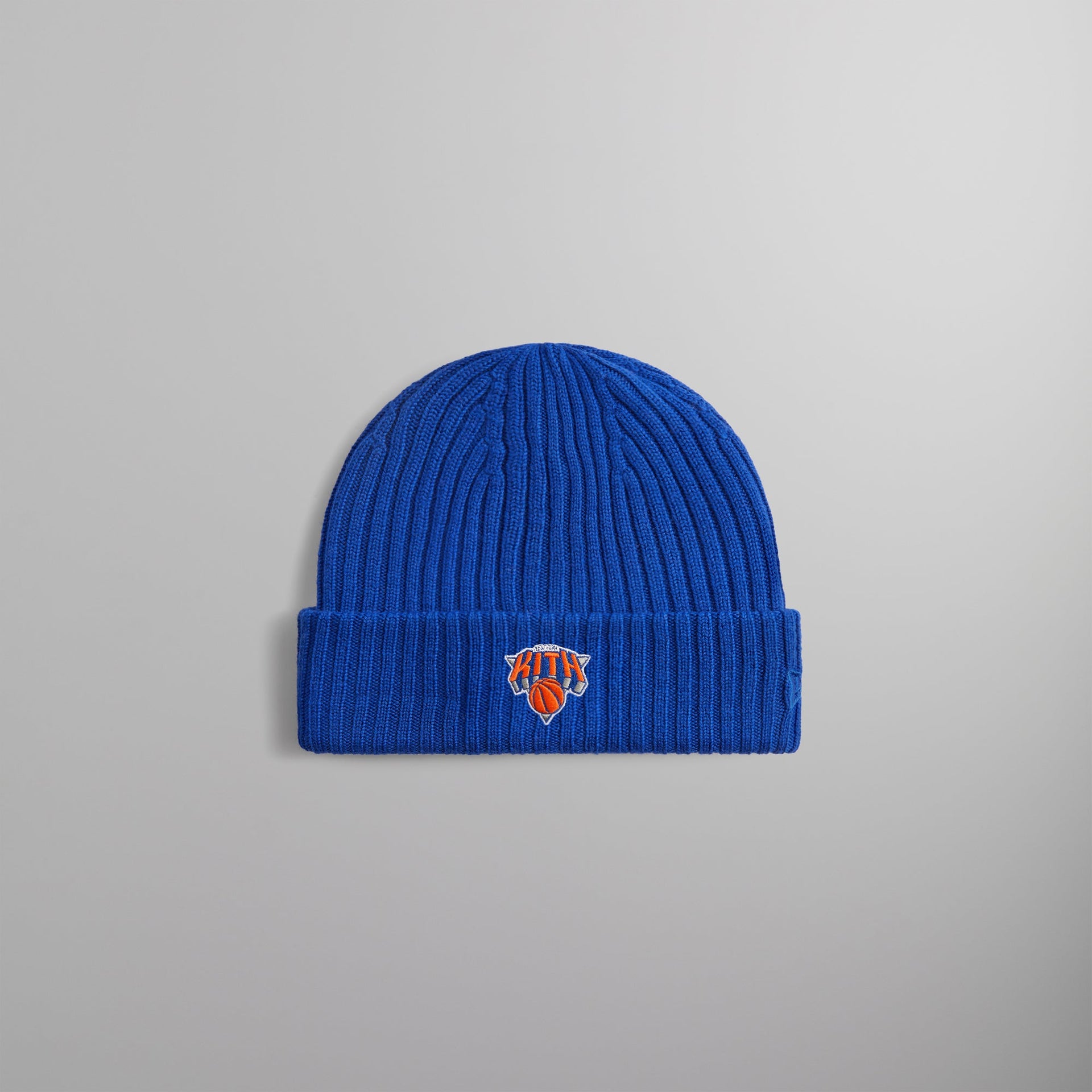 Kith for the New York Knicks Logo Beanie - Royal