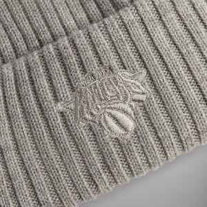 Kith for the New York Knicks Archway Beanie - Light Heather Grey PH