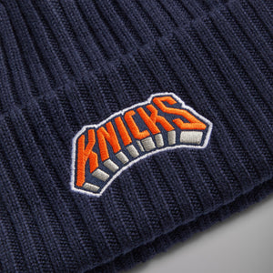 Kith for the New York Knicks Archway Beanie - Nocturnal