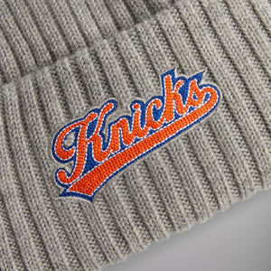 Kith for the New York Knicks Court Vision Beanie - Light Heather Grey PH