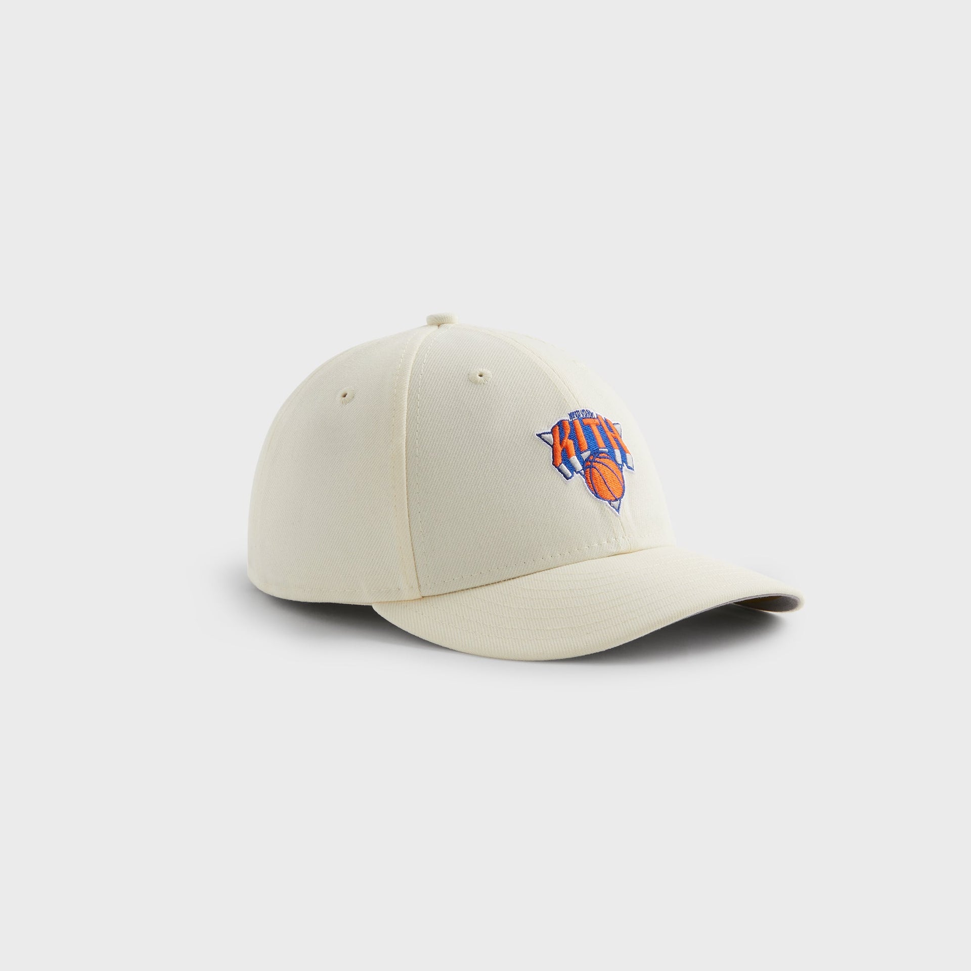 Kith & New Era for the New York Knicks Logo Low Profile 59FIFTY Fitted - Sandrift