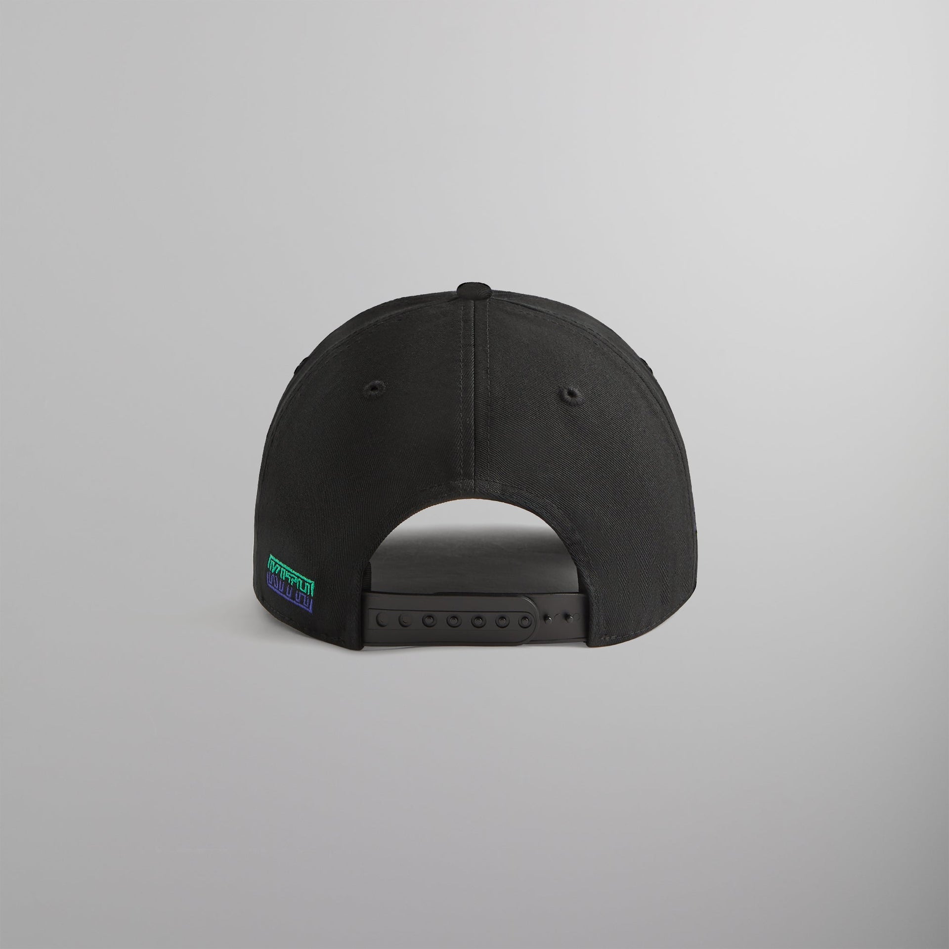 Batman | Kith Riddle Twill Low Pinch Crown Snapback - Black