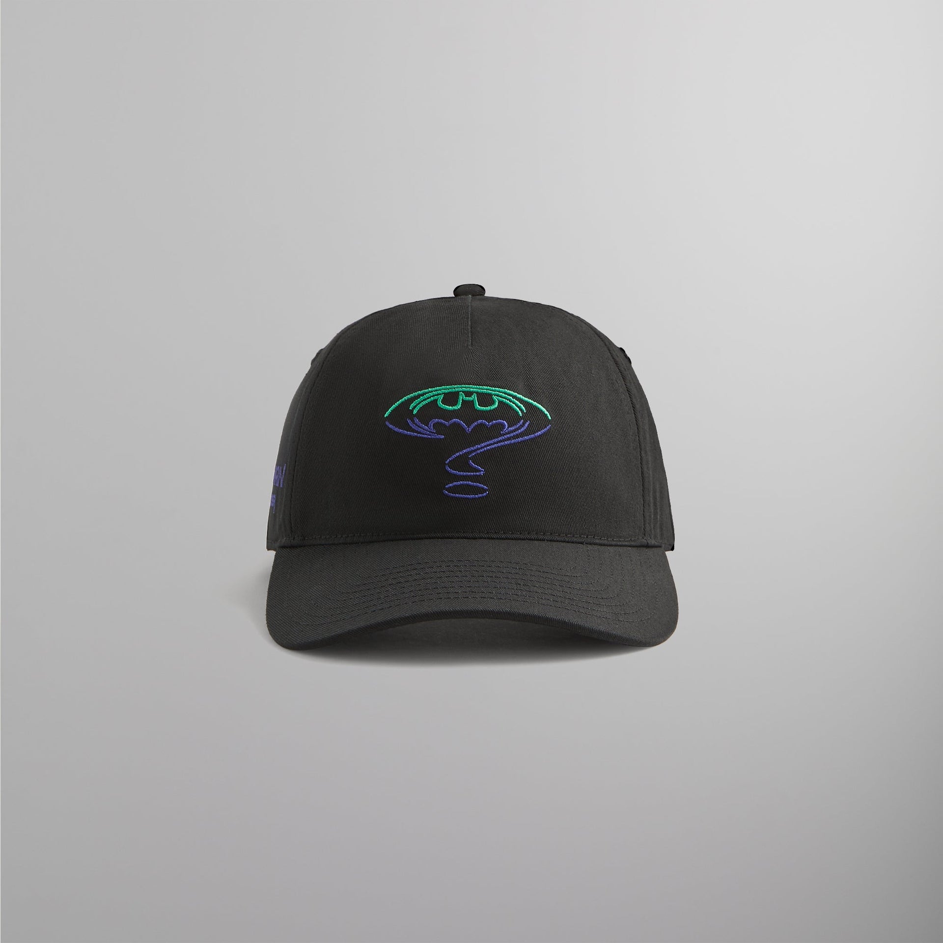 Batman | Kith Riddle Twill Low Pinch Crown Snapback - Black