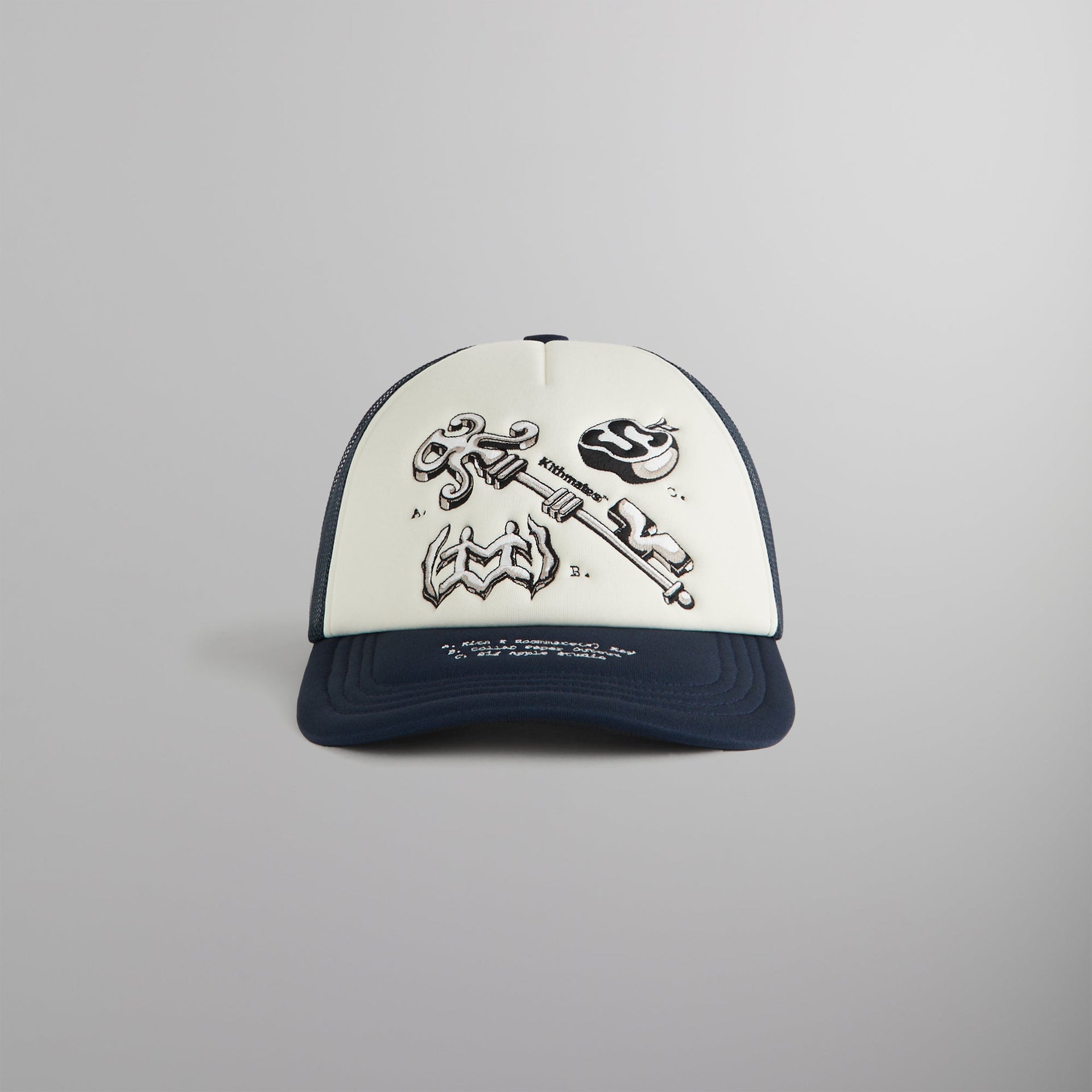 Kith for Roommate Studio Nolan Trucker Hat - Torpedo