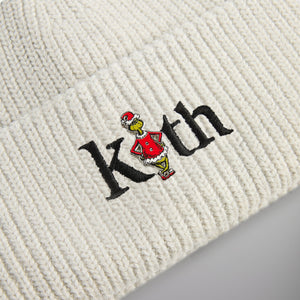 Kith for The Grinch Mia Beanie - Light Heather Grey