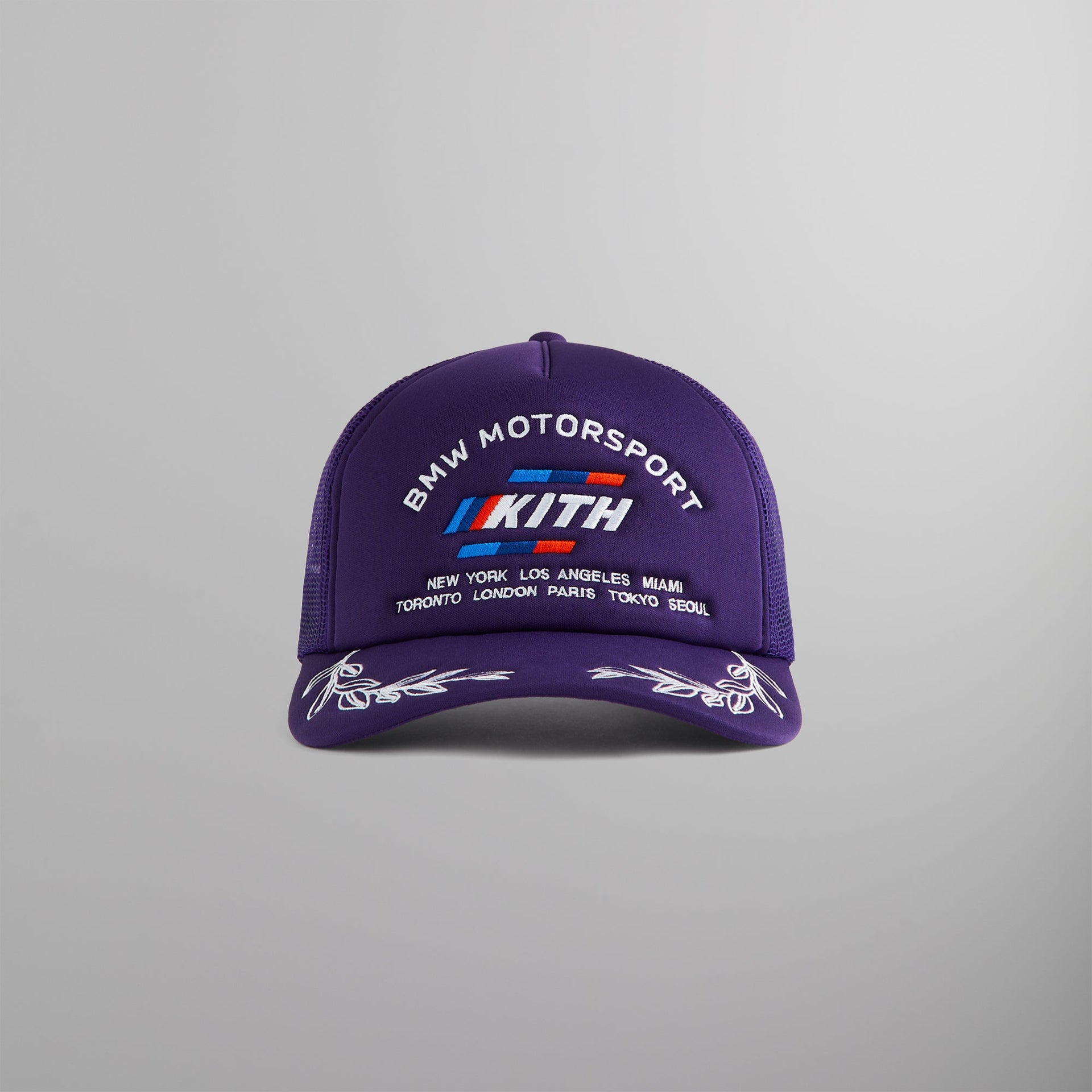 Kith for BMW M Nolan Trucker Hat - Techno Violet