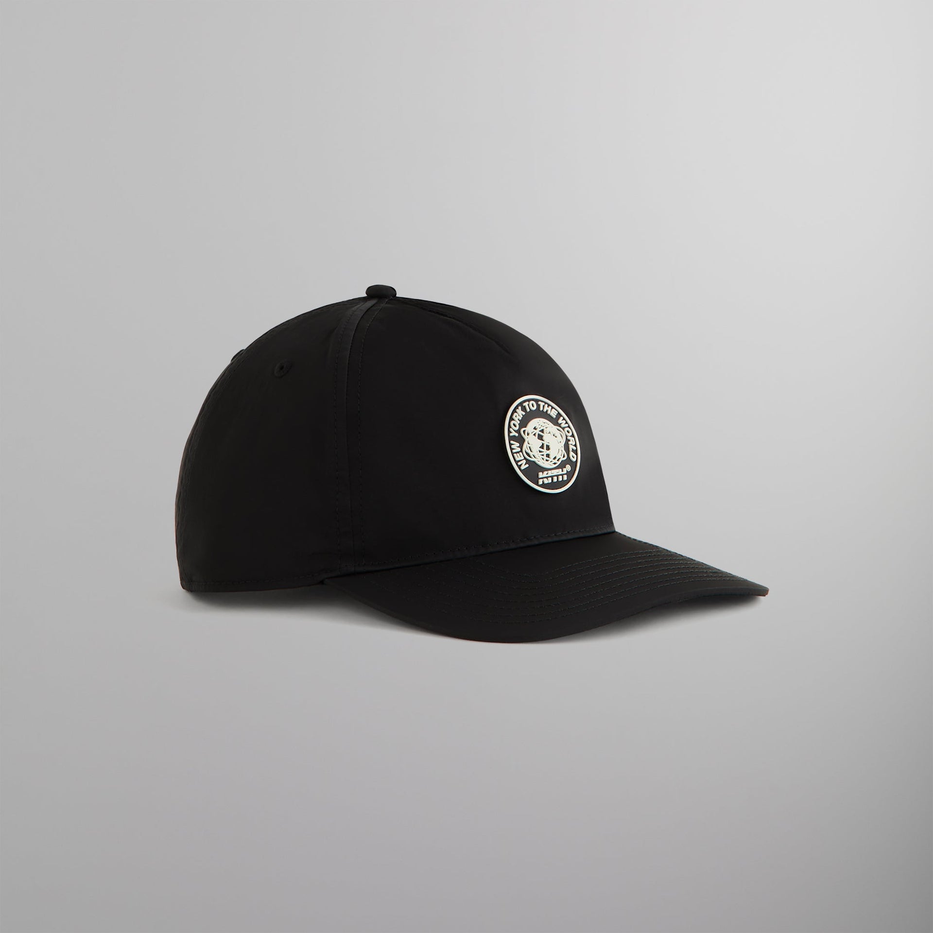 Kith Wrinkle Nylon Bay Low Pinch Crown Cap - Nocturnal