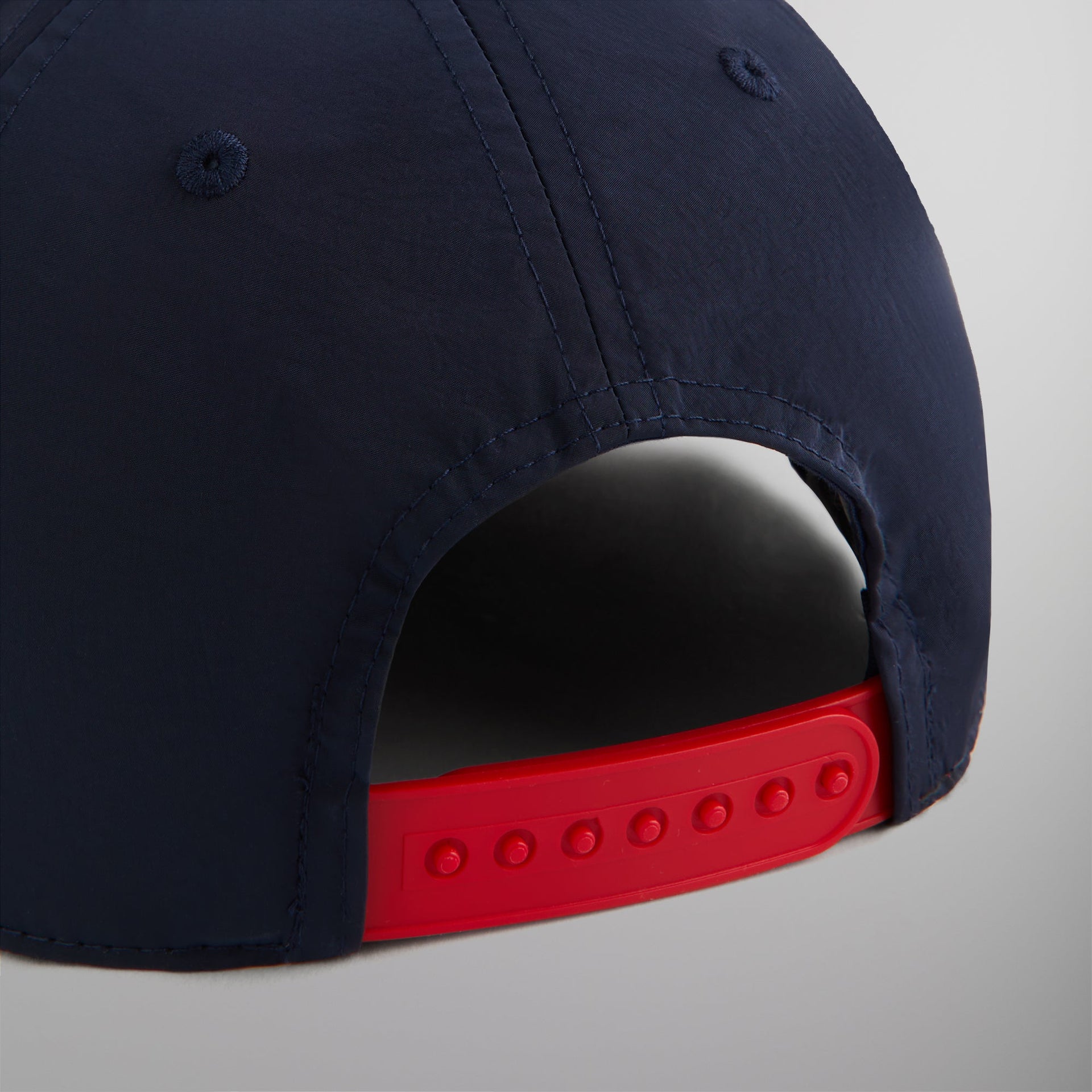 Kith Two Tone Wrinkle Nylon Bay Low Pinch Crown Cap - Nocturnal