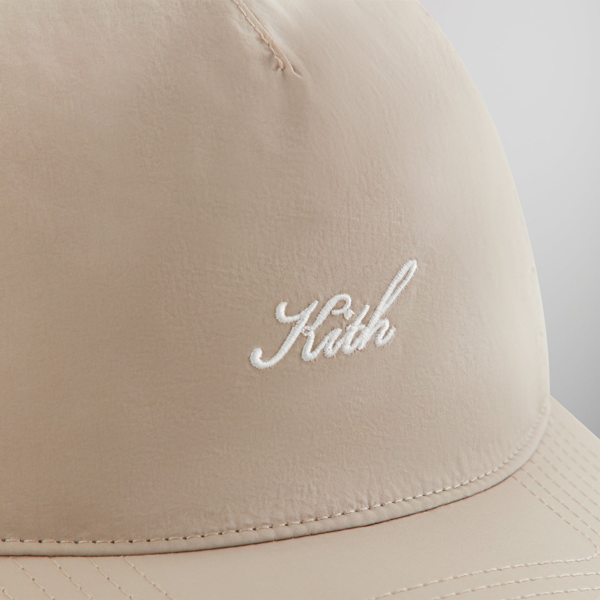 Kith Script Wrinkle Nylon Bay Low Profile Pinch Crown Cap - Molecule