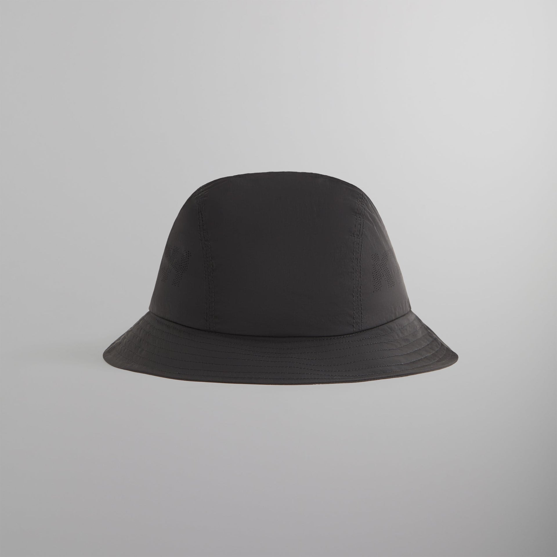 Kith Wrinkle Nylon Camper Bucket Hat - Black