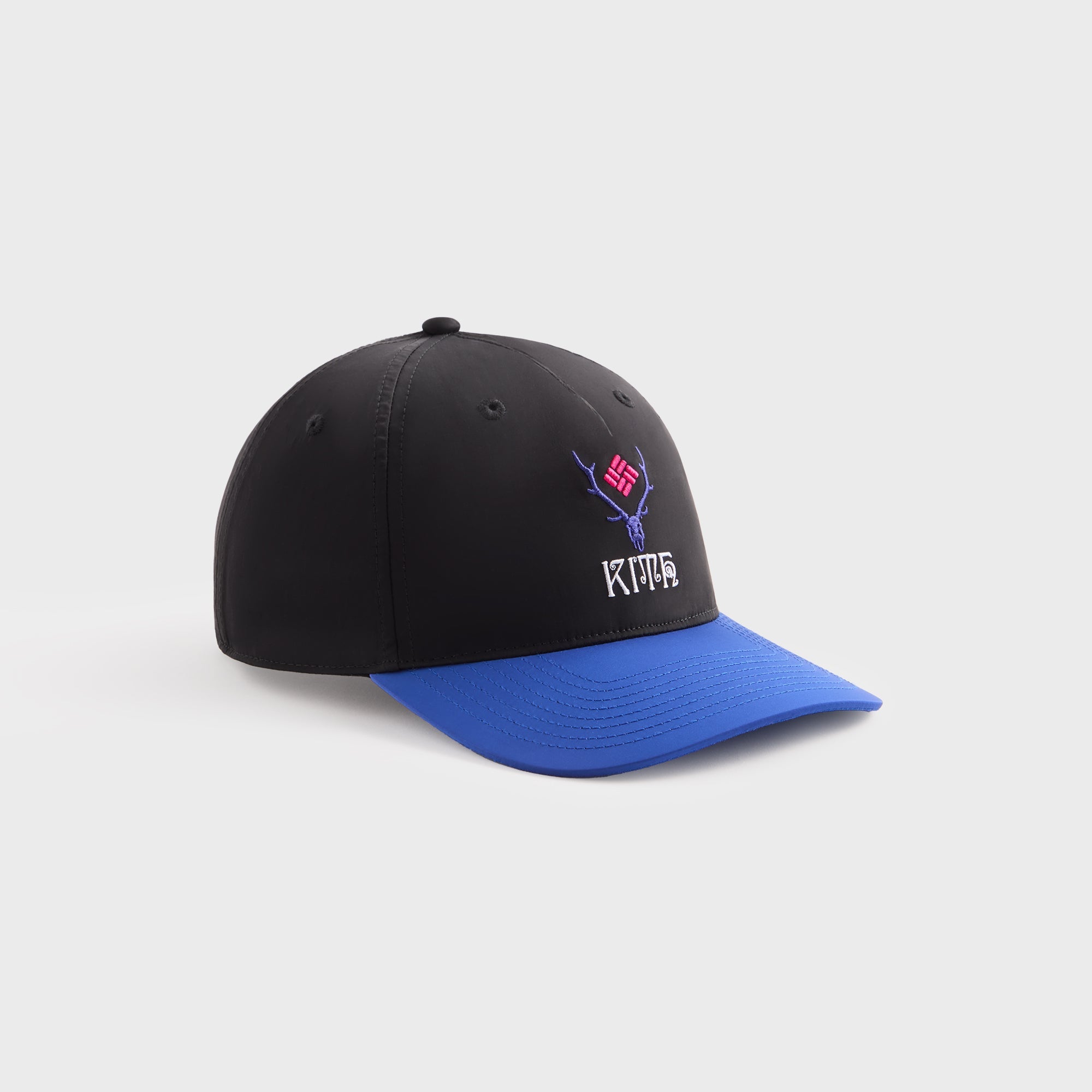 【KITH】ロゴパッチフロント☆ウィンクルナイロンキャップ Kith & South2 West8 for Columbia Nylon Pinch Crown Snapback