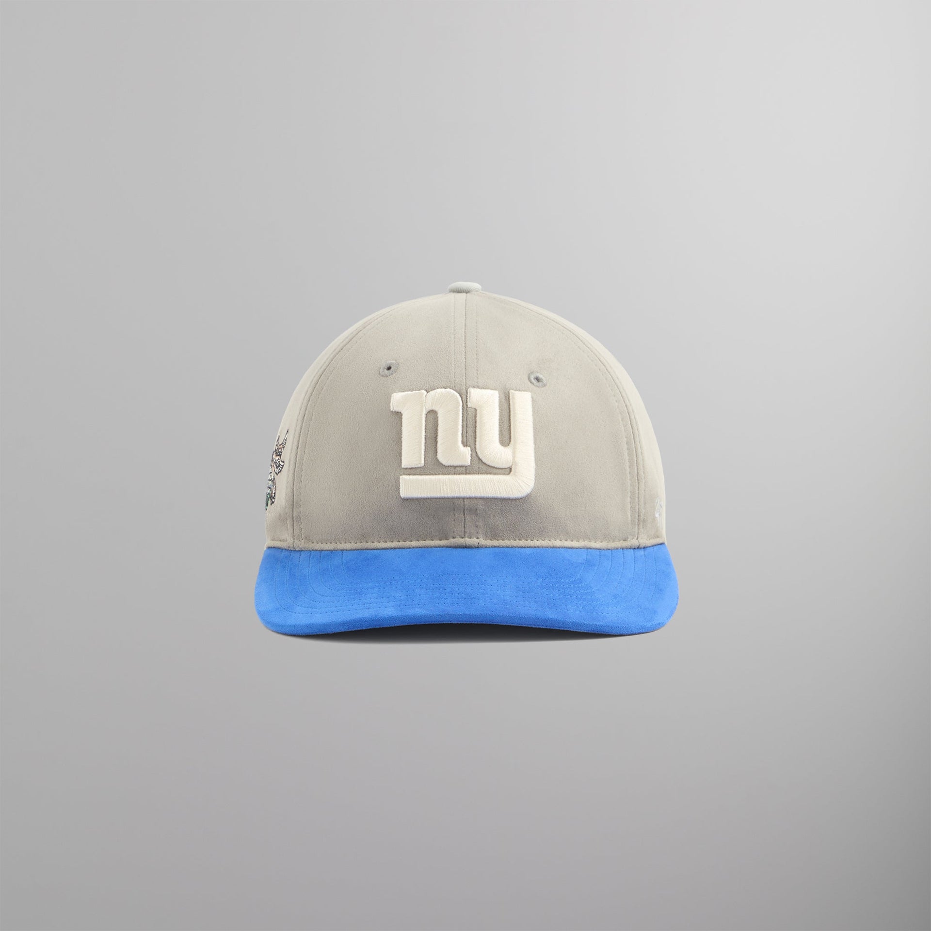 Kith & '47 for the New York Giants Microsuede Franchise LS Cap - Concrete