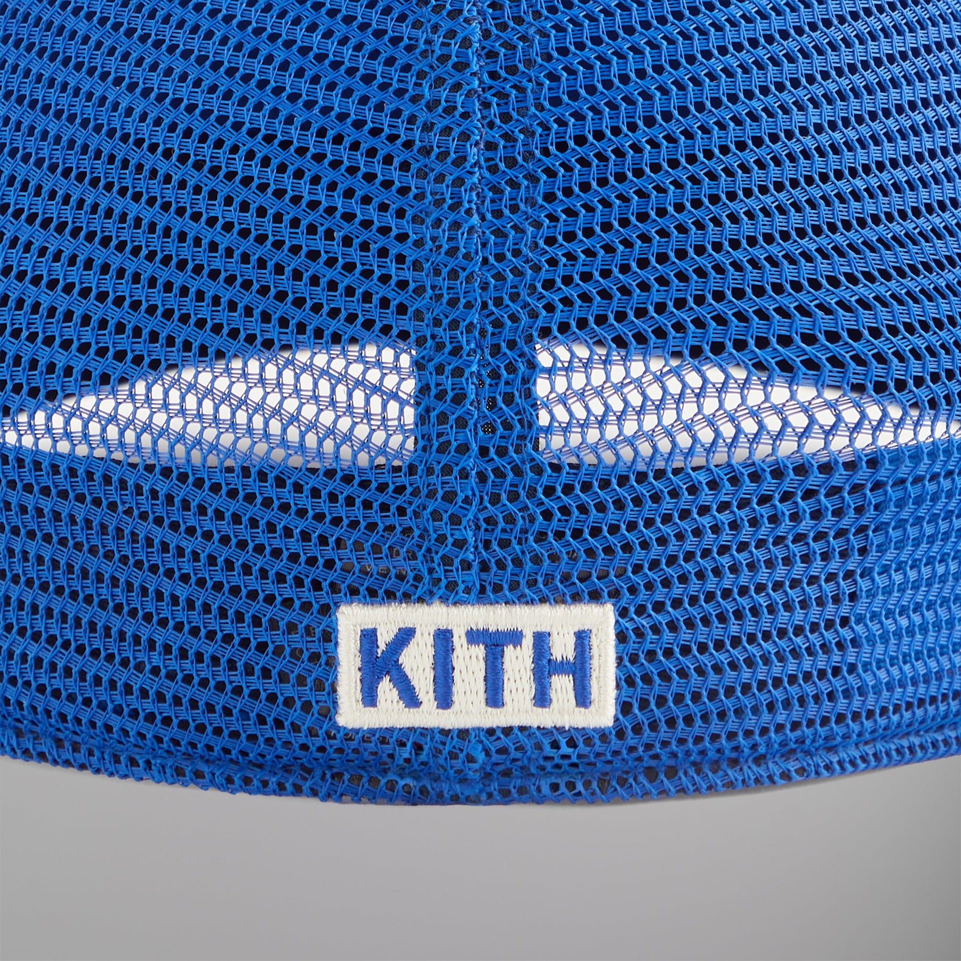 Kith & '47 for the New York Giants Microsuede Franchise LS Trucker Hat - Royal