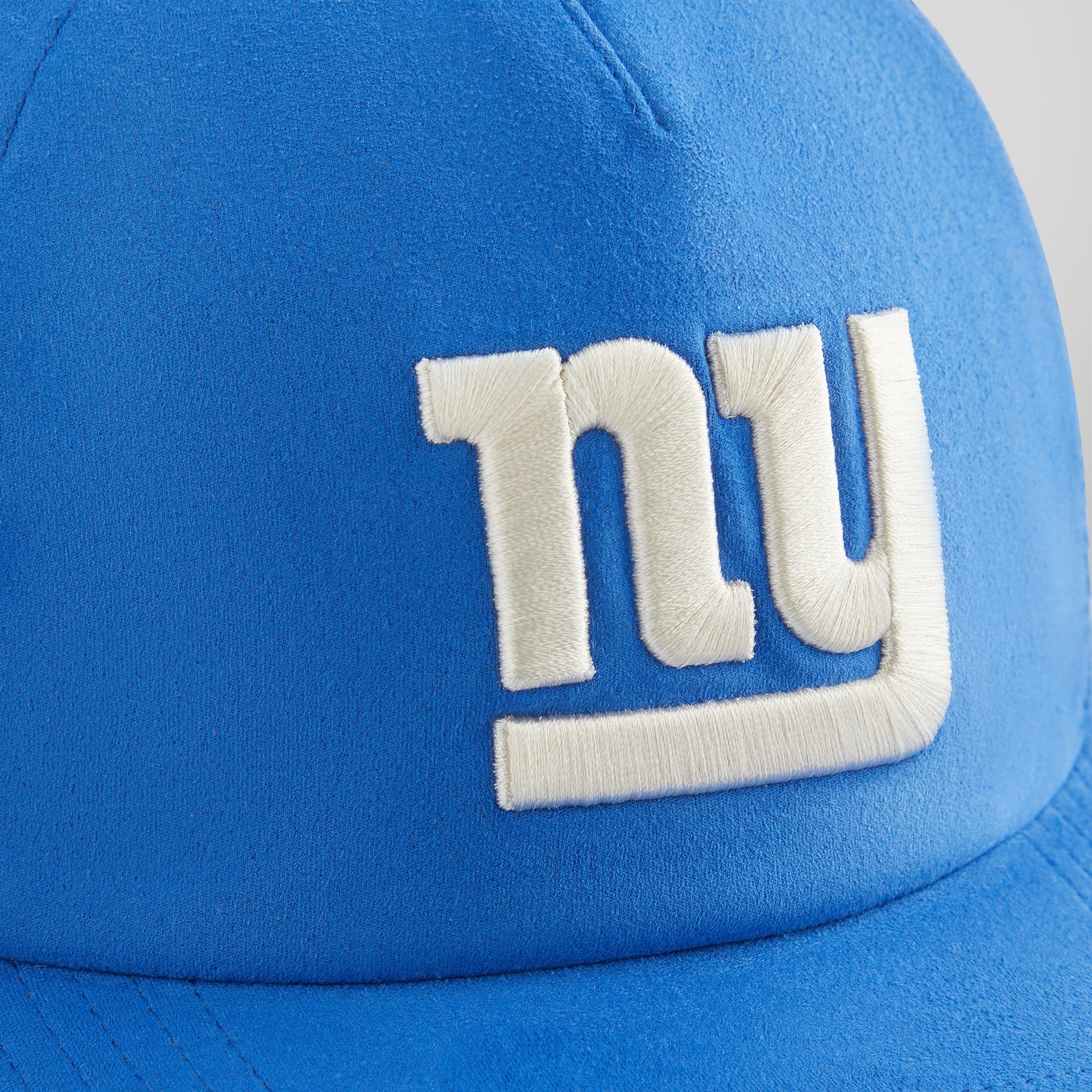 Kith & '47 for the New York Giants Microsuede Franchise LS Trucker Hat - Royal