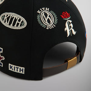 Kith Cotton Twill All-Over Patch Cricket Cap - Black