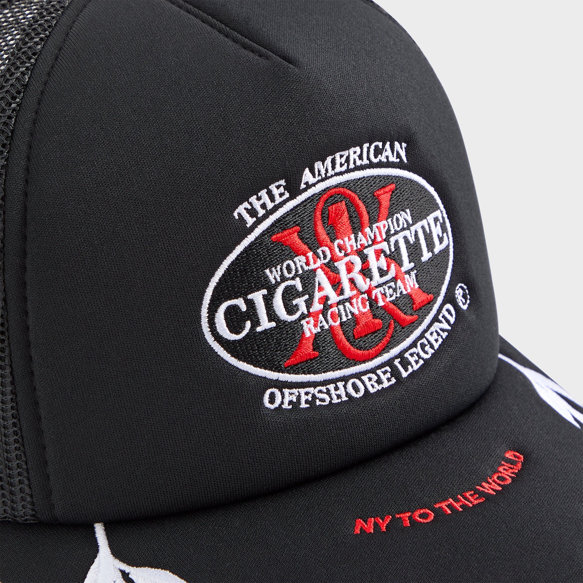 Kith for Cigarette Nolan Trucker Hat - Black – Kith Europe
