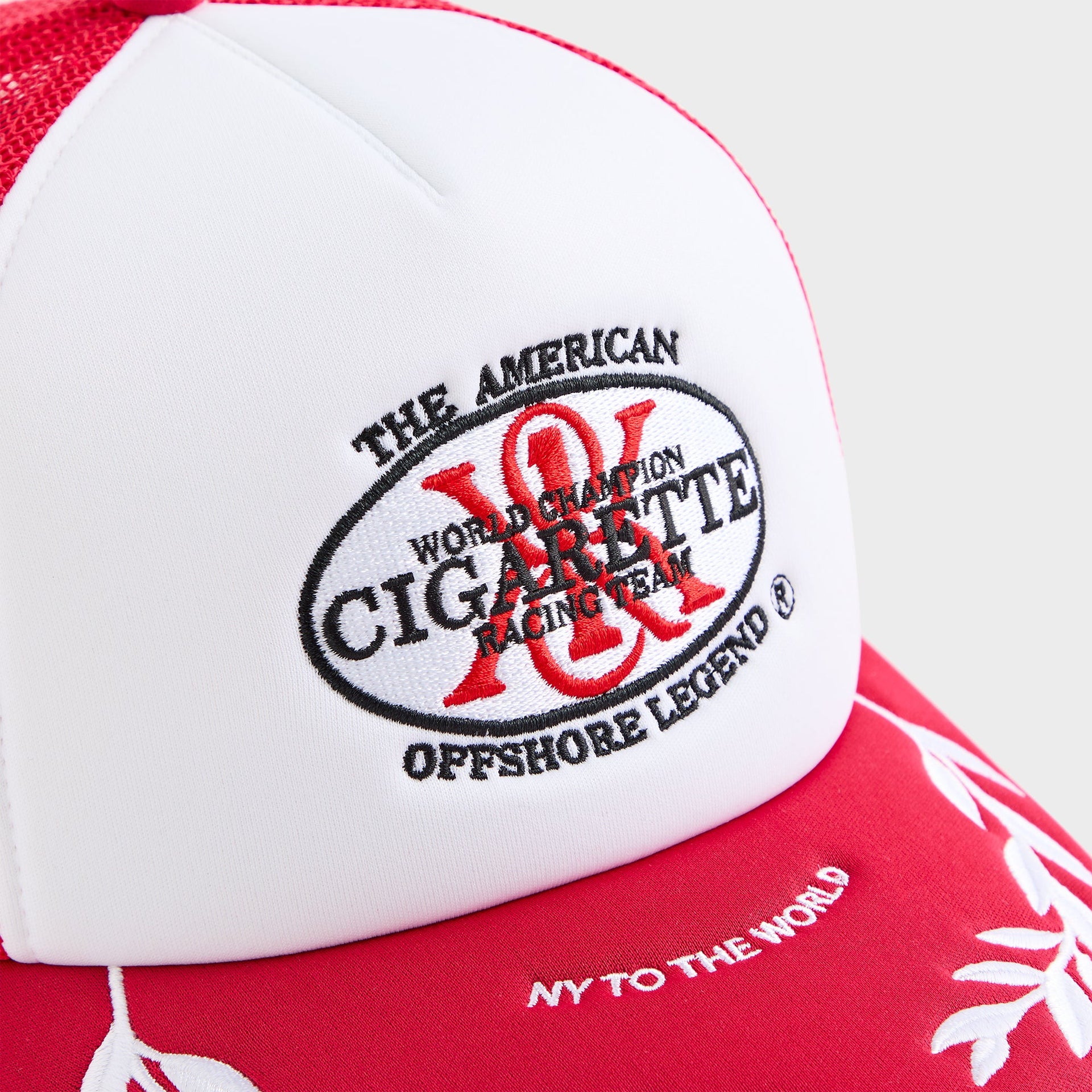 Kith for Cigarette Nolan Trucker Hat - Cinnabar