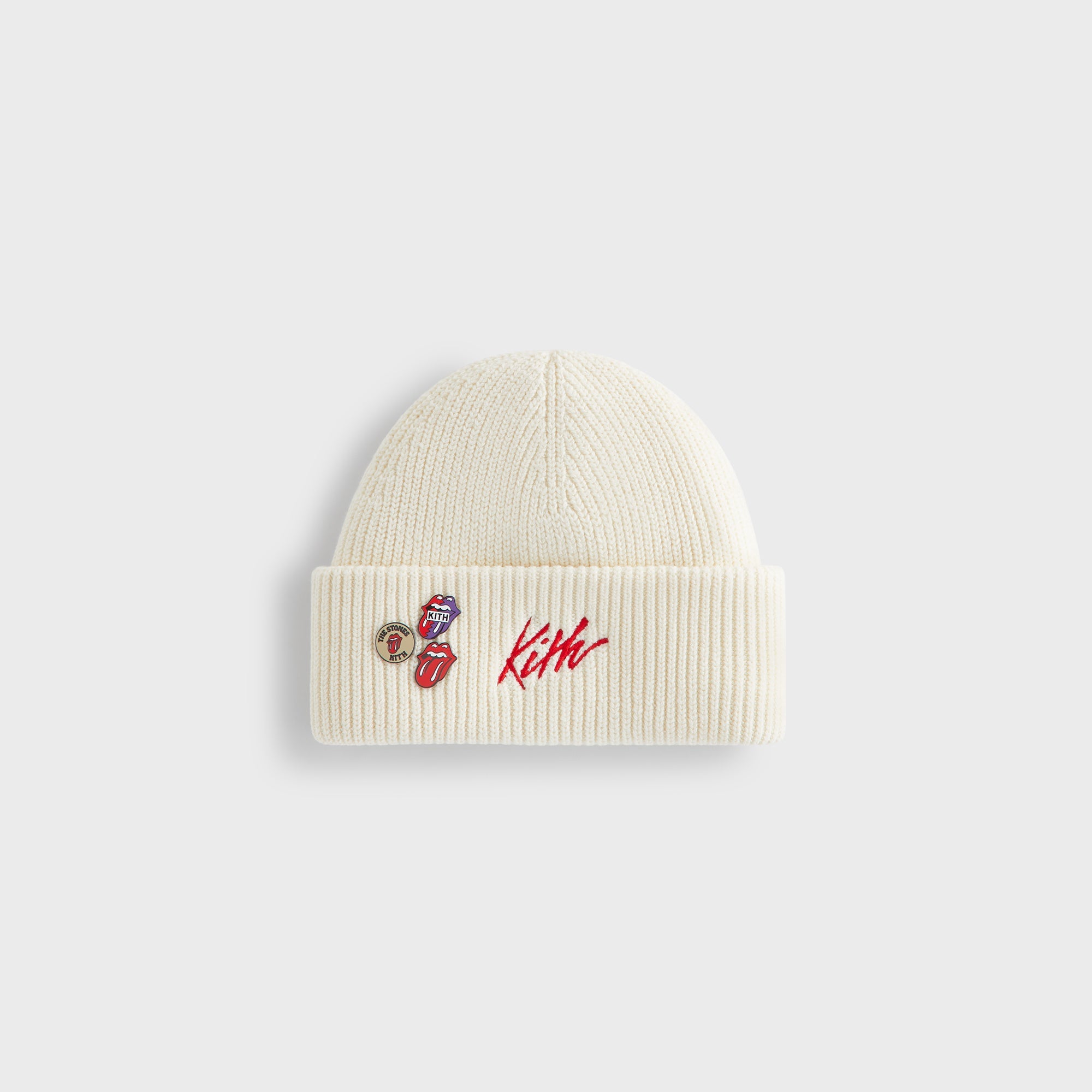 Kith for The Rolling Stones Mia Beanie - Sandrift – Kith Europe