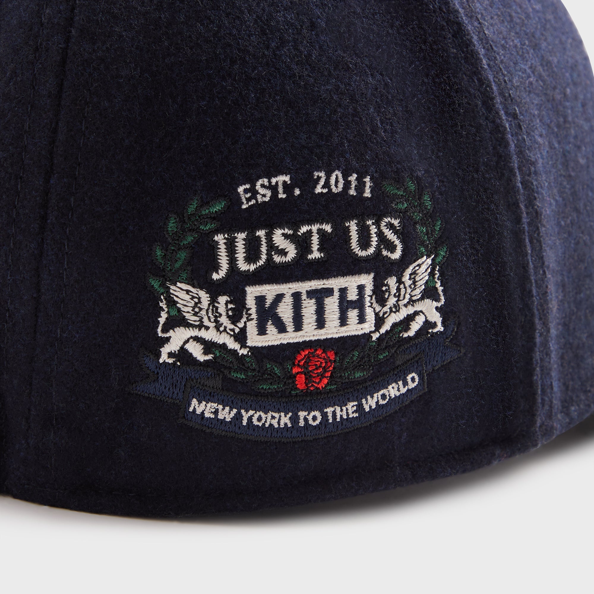 Kith ‘47 NY wool cap blue Kith & '47 for the New York Yankees Brand Wool Cricket Cap