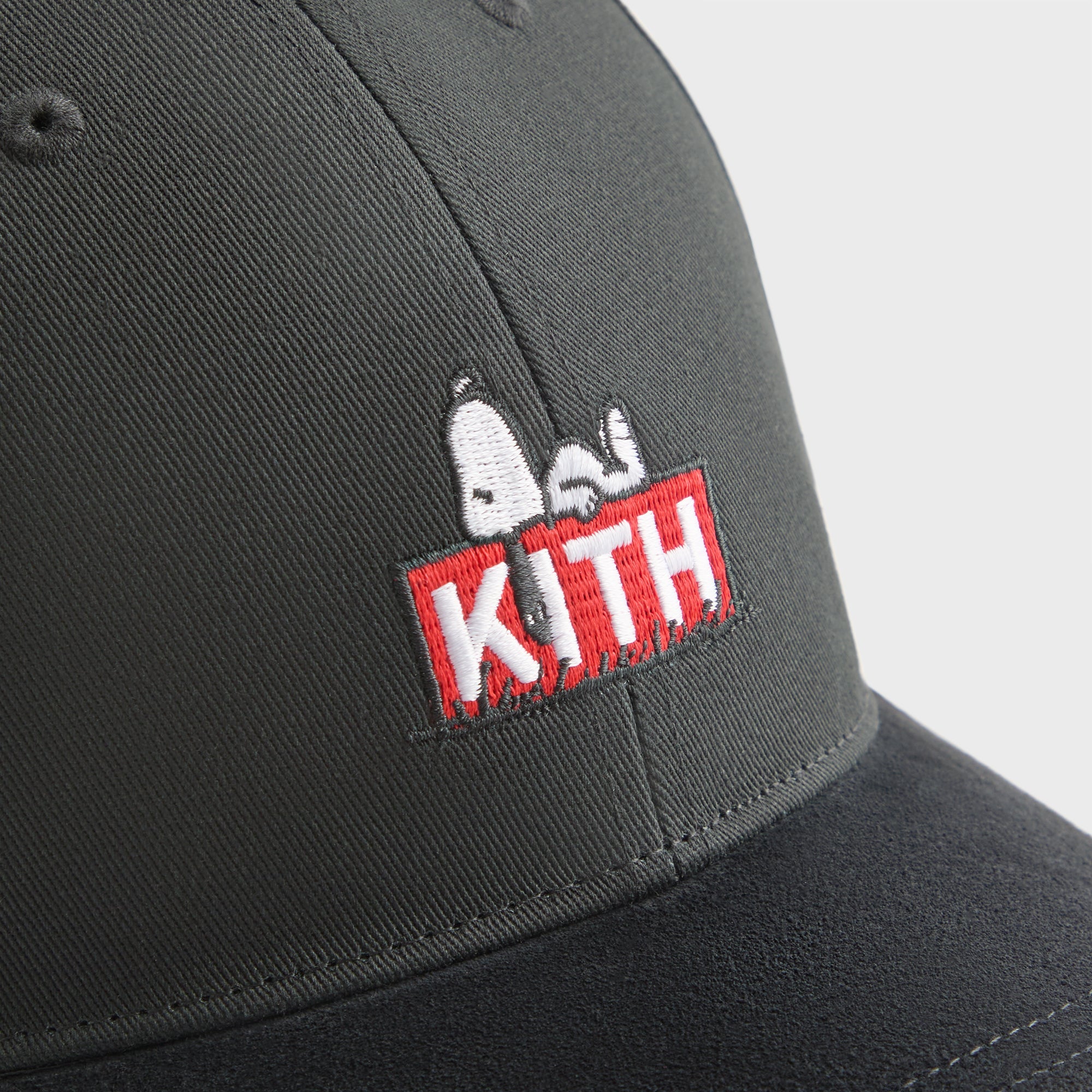 Kith for Peanuts 75 Twill Aaron Classic Cap With Suede Brim