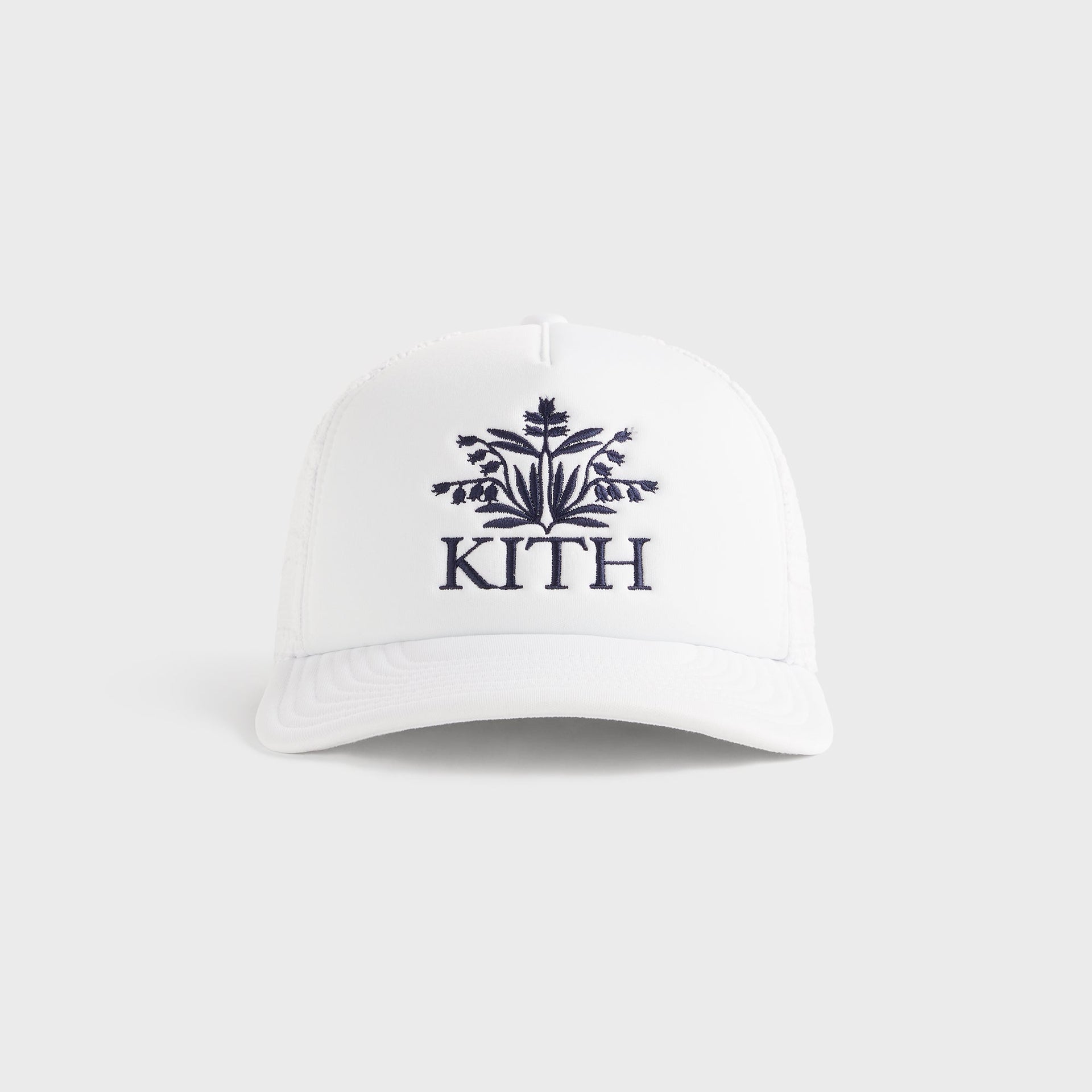 Kith Lace Poly Foam Nolan Trucker Hat - White