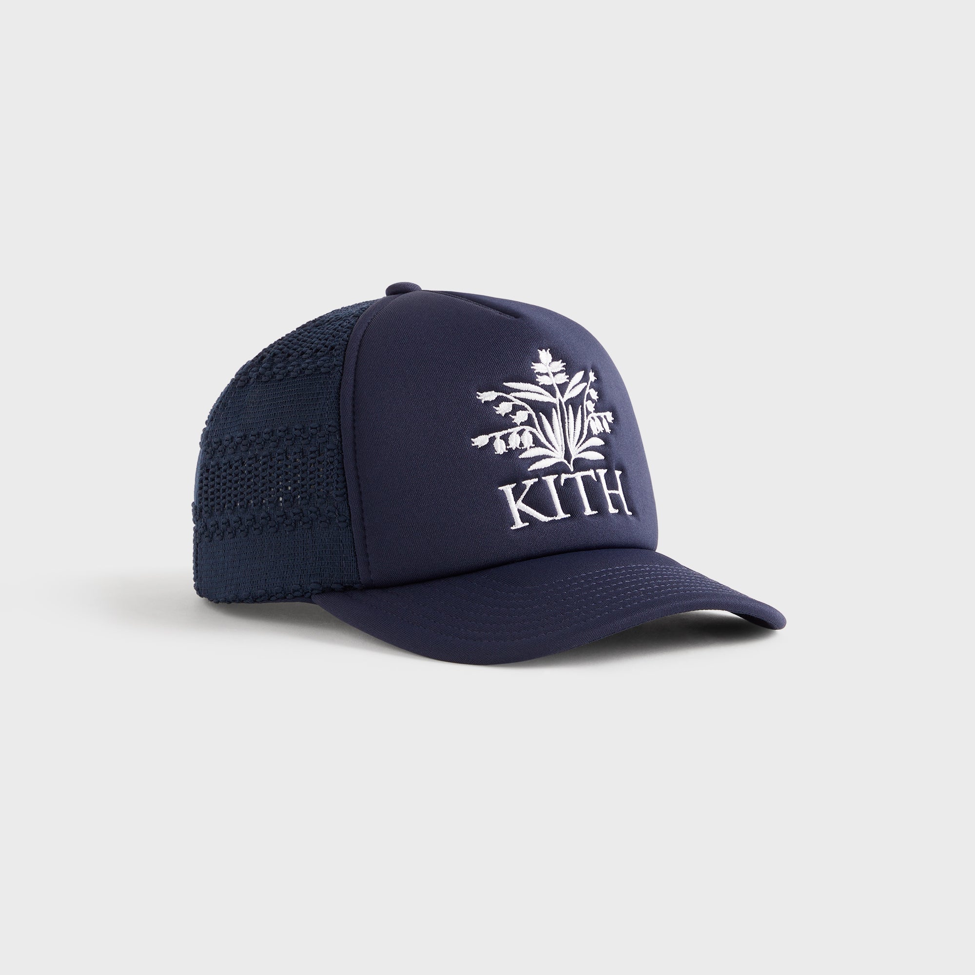 Kith Lace Poly Foam Nolan Trucker Hat - Nocturnal – Kith Europe