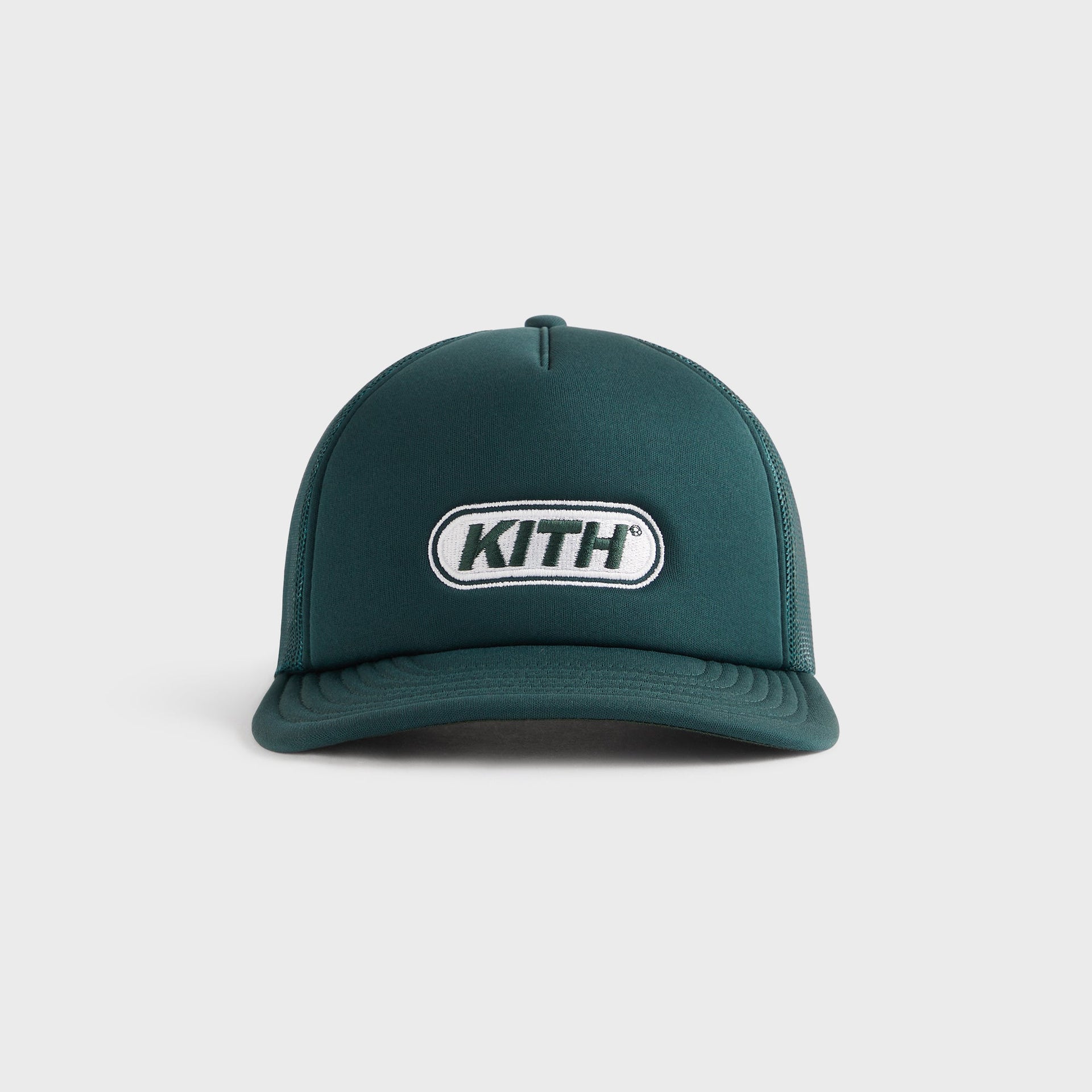 Kith Poly Foam Fast Logo Patch Nolan Trucker Hat - Stadium