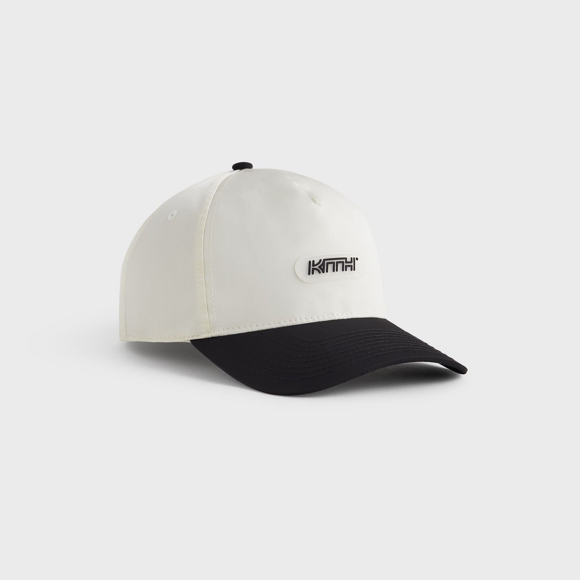 Kith Two-Tone Wrinkle Nylon Bay Low Pinch Crown Cap - Black