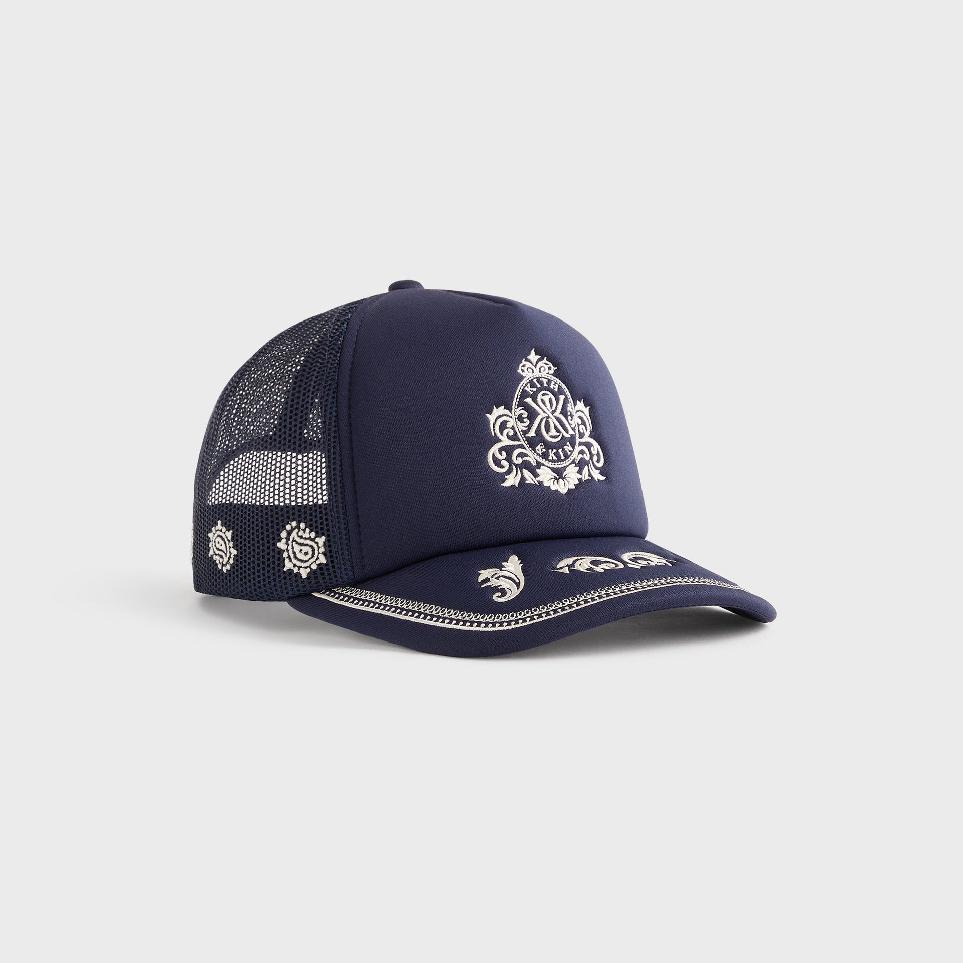 Kith Embroidered Nolan Trucker Hat - Nocturnal