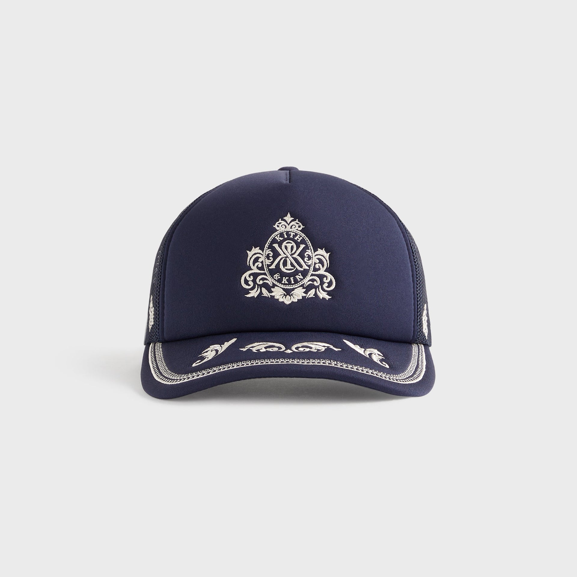 Kith Embroidered Nolan Trucker Hat - Nocturnal PH