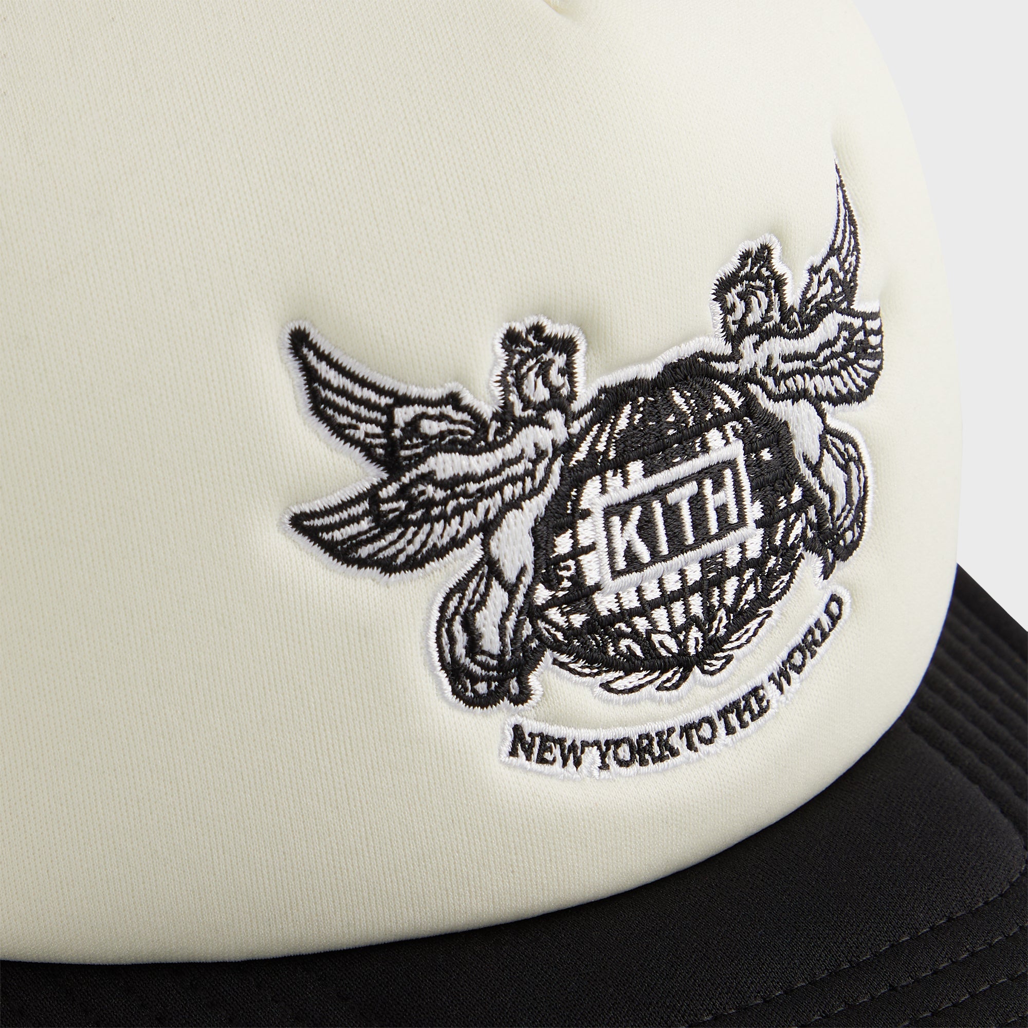 帽子 Kith Embroidered Nolan Trucker Hat Navy Kith Embroidered Nolan Trucker Hat - Nocturnal