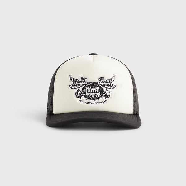 帽子 Kith x Superman Nolan Trucker Hat Black Kith x Superman Nolan Trucker Hat Black Men's - SS25 - US