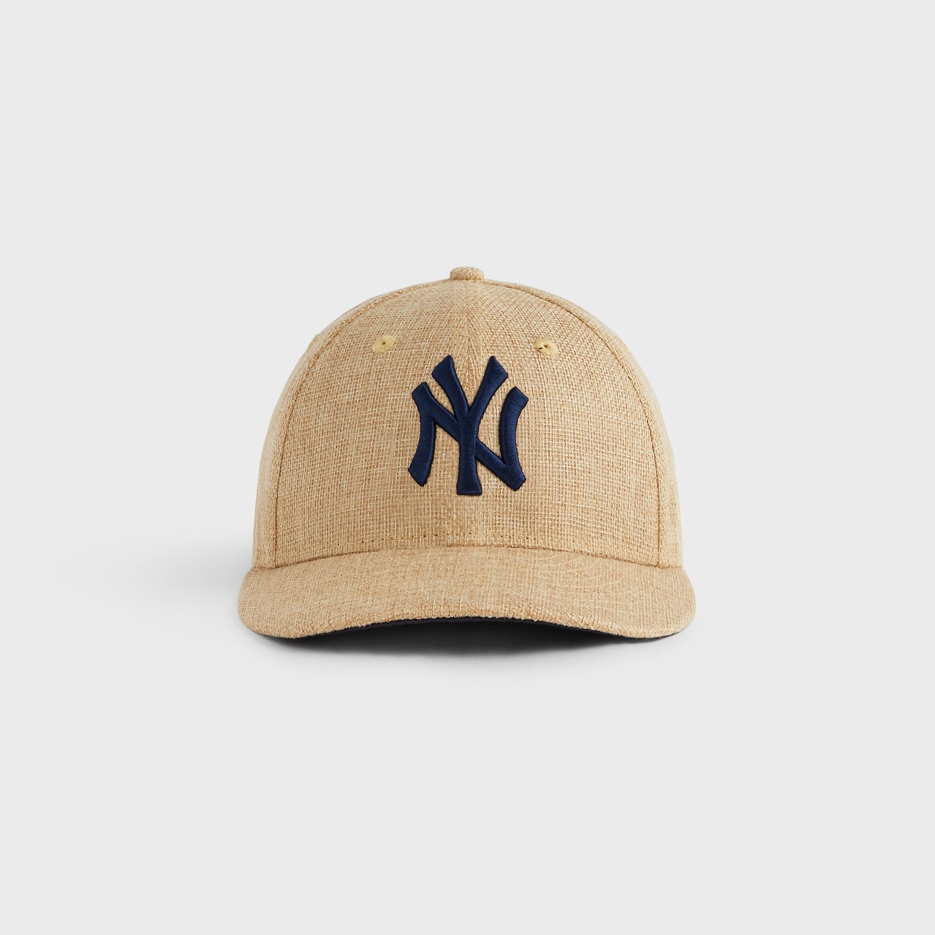 Kith & New Era for the New York Yankees Raffia Low Profile 59FIFTY Fitted - Natural PH