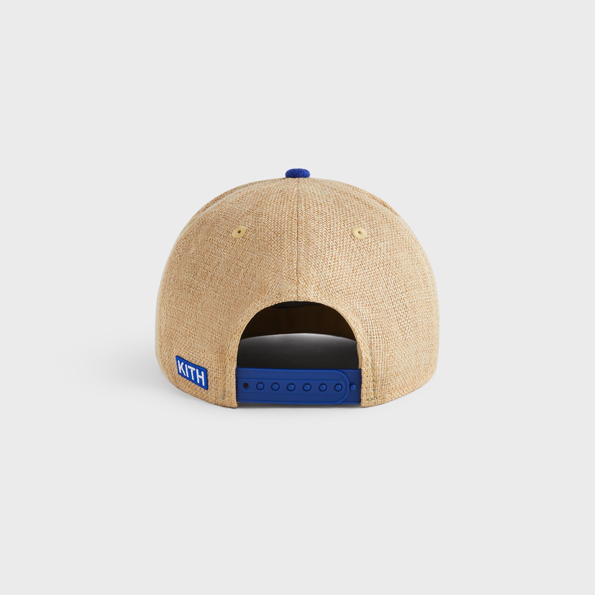 Kith & New Era for the New York Mets Raffia 49FORTY Snapback - Natural PH