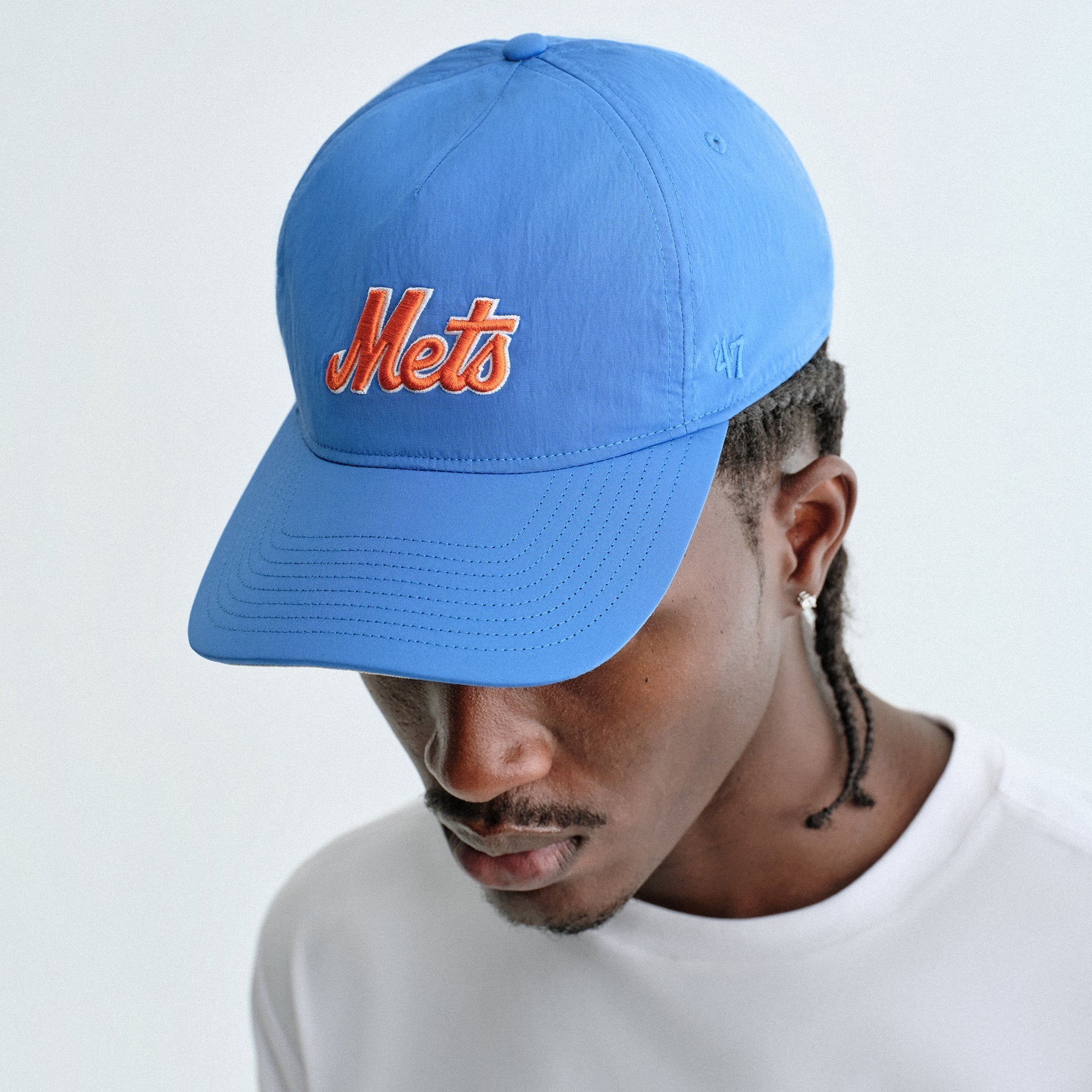 Kith & '47 for the New York Mets Wrinkle Nylon Hitch Snapback