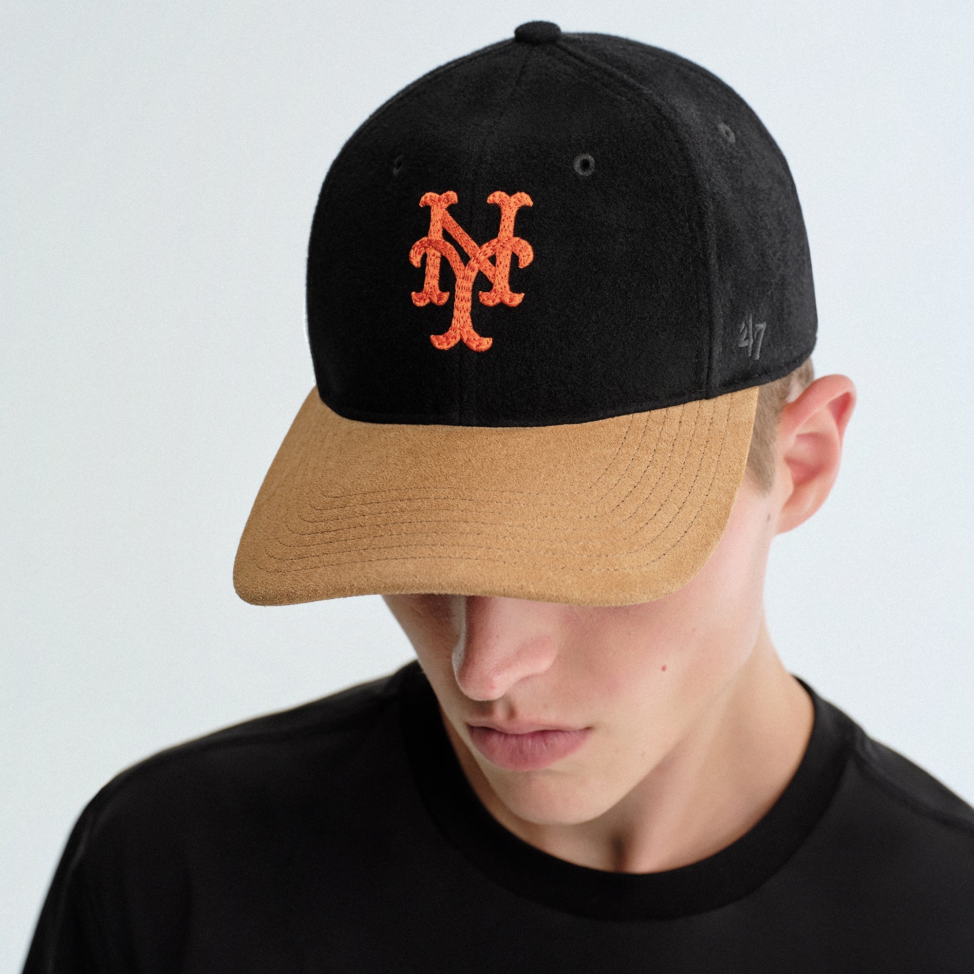 帽子 KITH & '47 for the New York Mets Cap NEW Kith & '47 for the New York Mets Stem Stitch Franchise