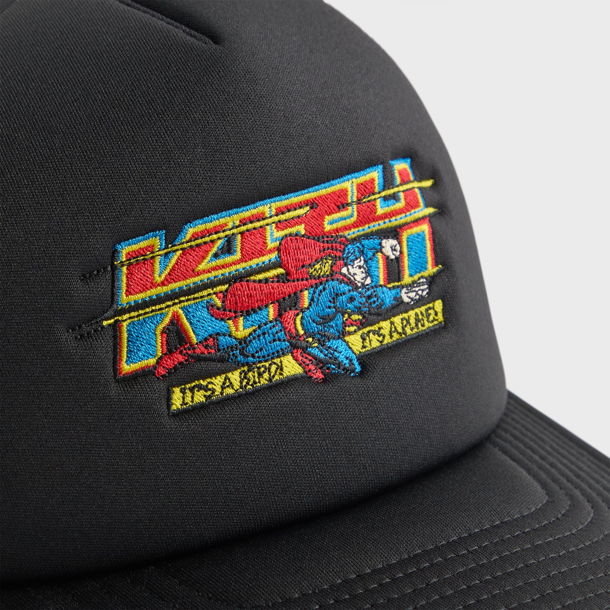 【早い者勝ち】kith Superman Nolan trucker hat Superman | Kith Nolan Trucker Hat - Black – Kith Europe