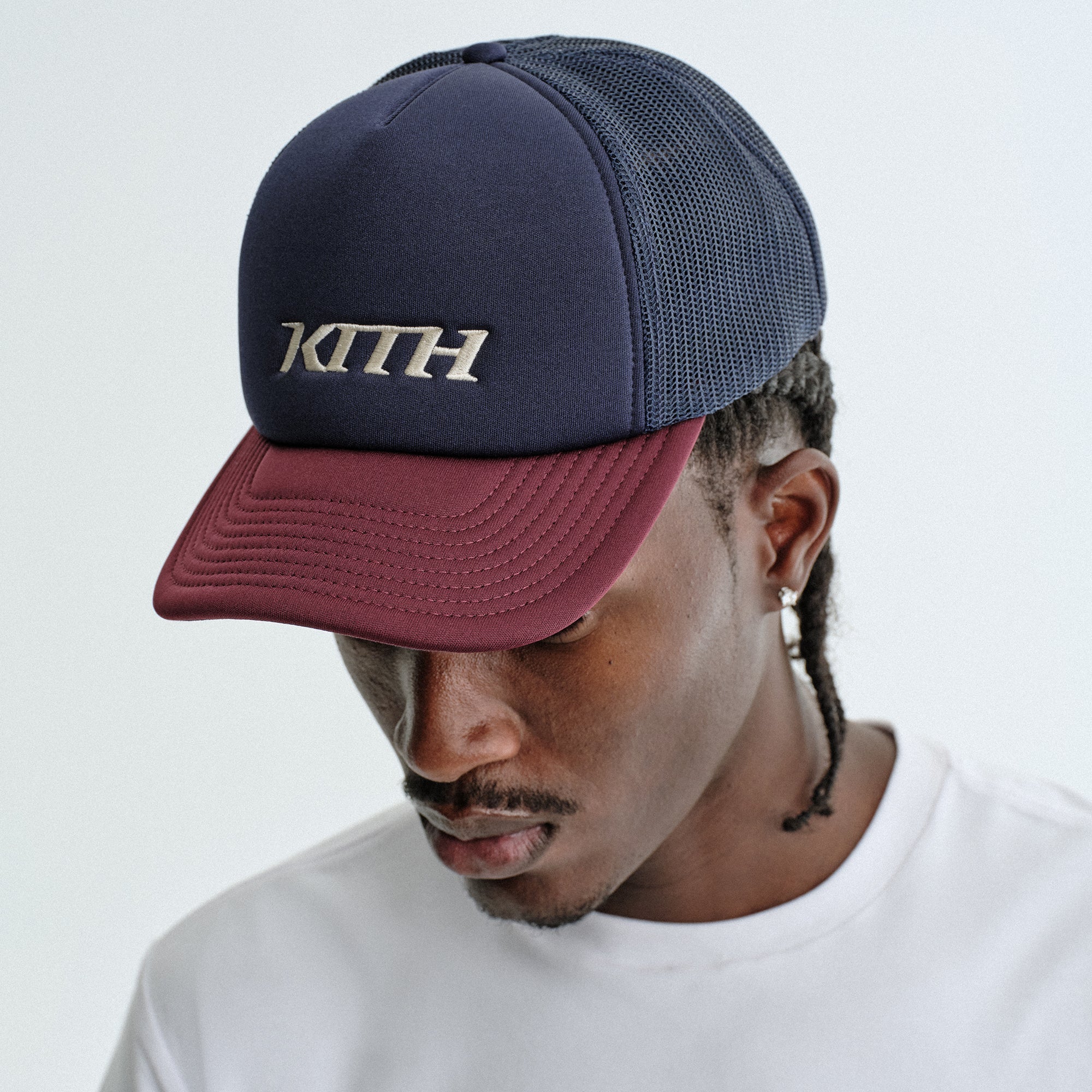 Kith Polyfoam Nolan Trucker Hat - Nocturnal – Kith Europe