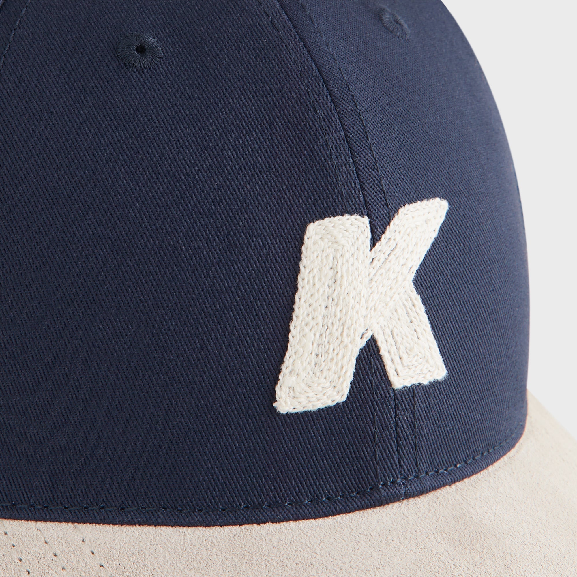 Kith Twill & Suede Aaron Classic Cap - Nocturnal – Kith Europe