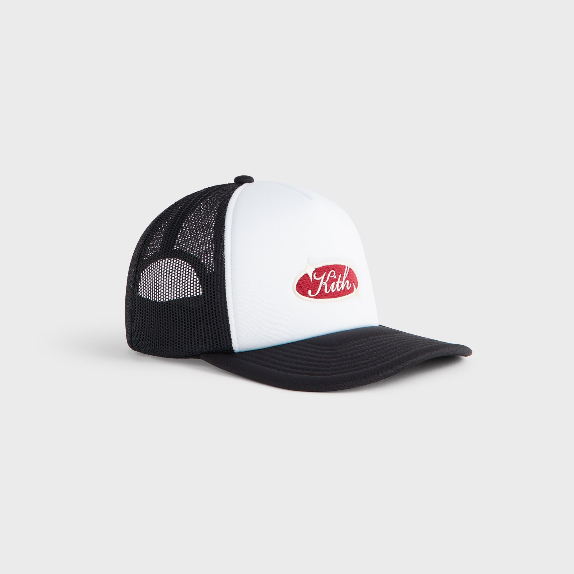 Kith Poly Foam Nolan Trucker Hat - Black – Kith Europe