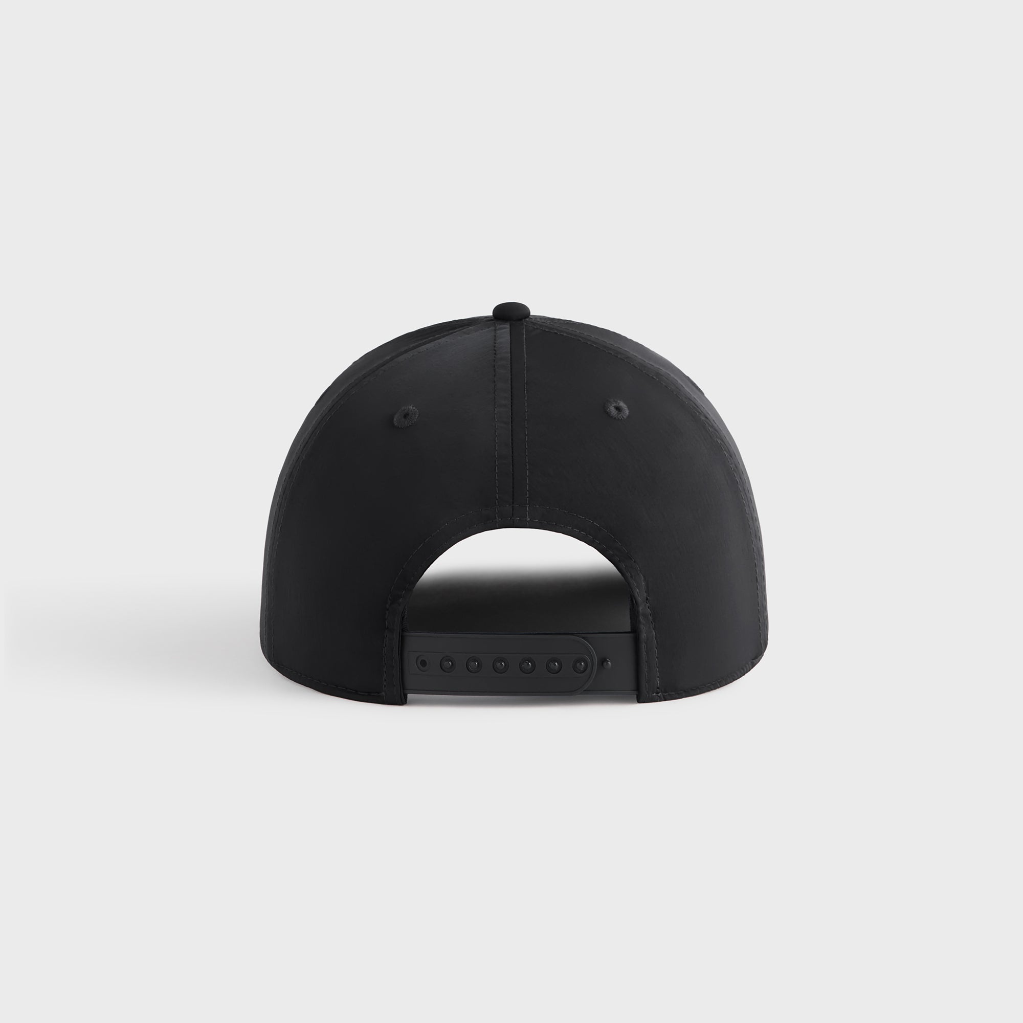 Kith Wrinkle Nylon Bay Low Pinch Crown Snapback - Black – Kith Europe
