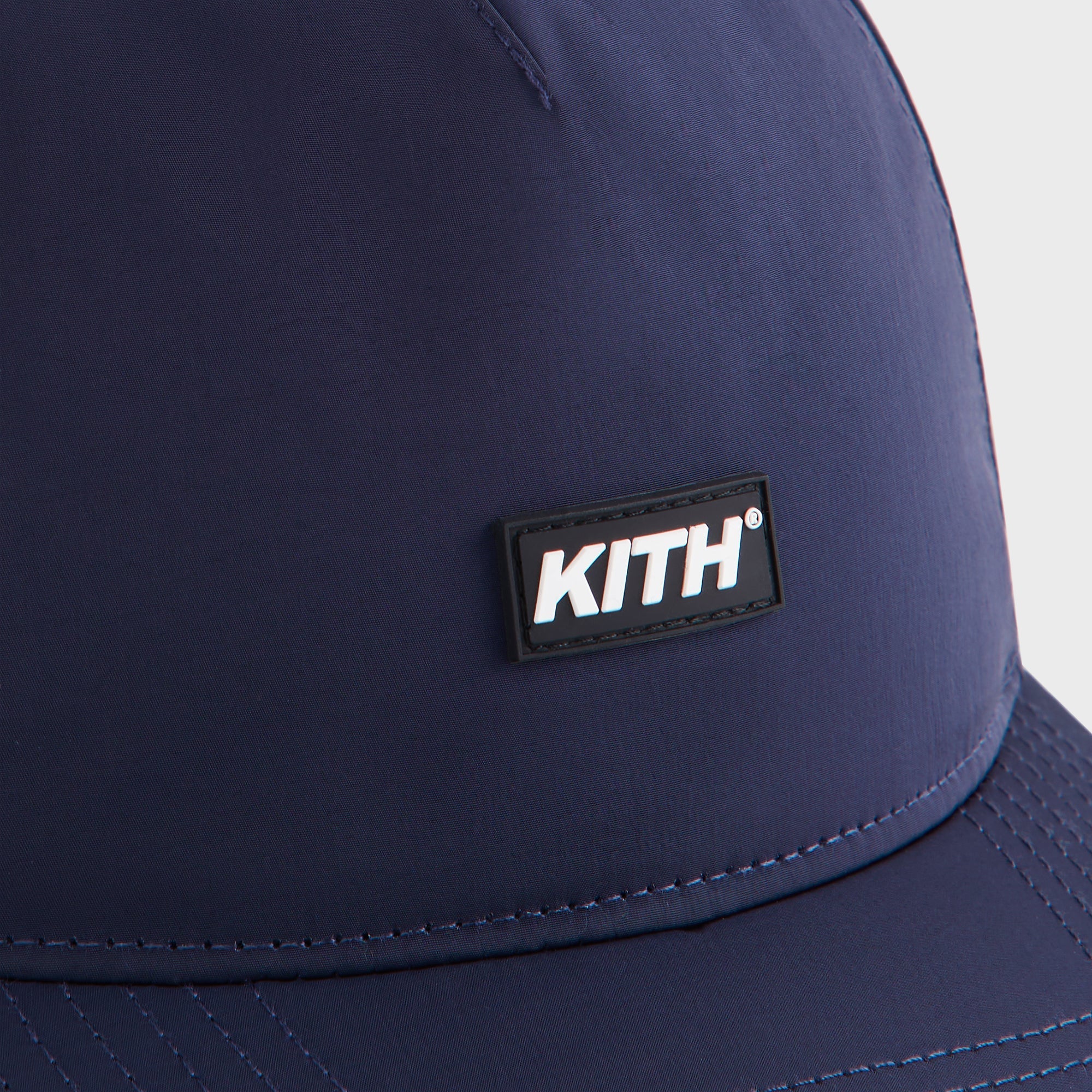 Kith Wrinkle Nylon Bay Low Pinch Crown Snapback - Nocturnal – Kith