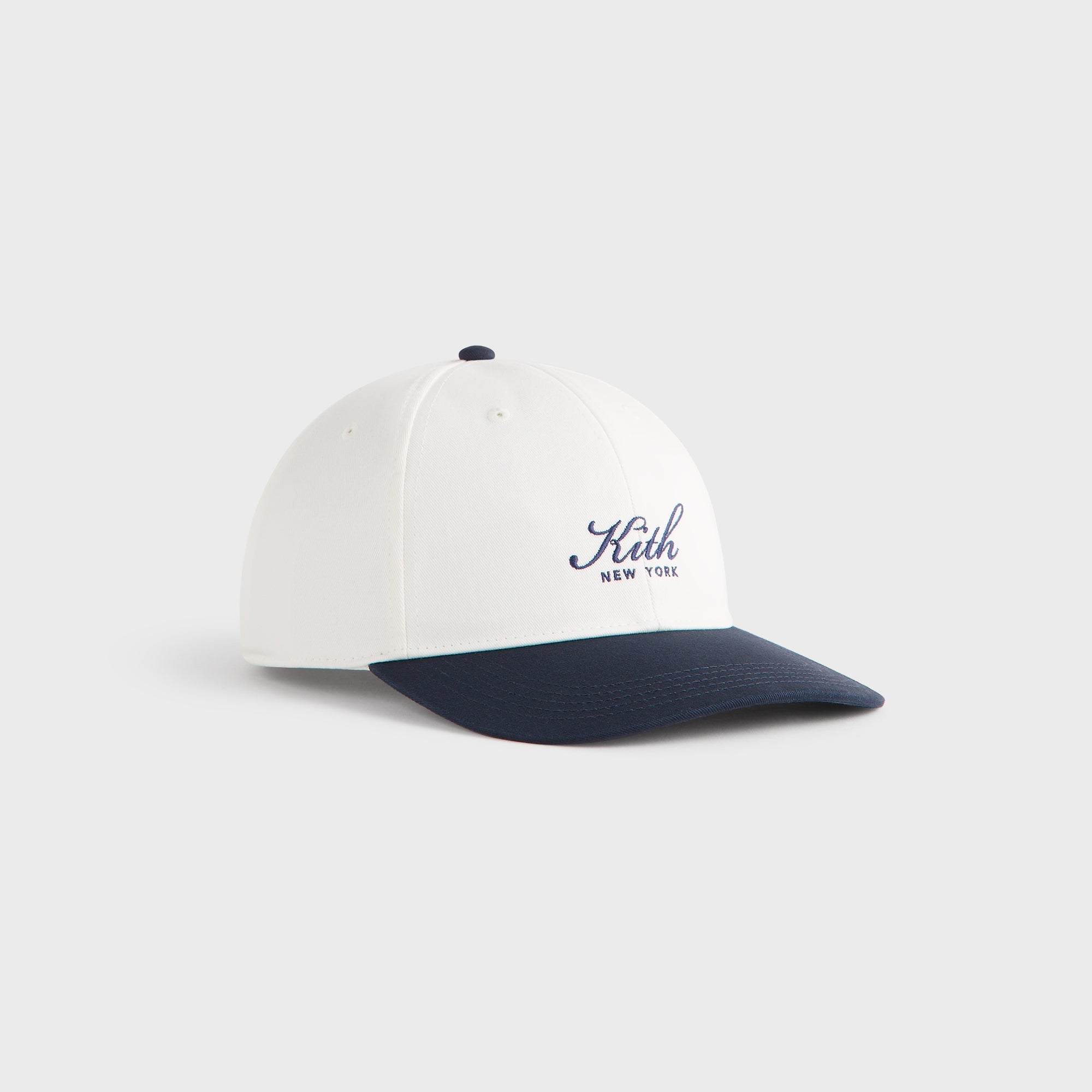 帽子 KITHTwo-Tone Twill Kith Script Cap Kith Twill Two Tone New York Script Aaron Classic Cap - Nocturnal