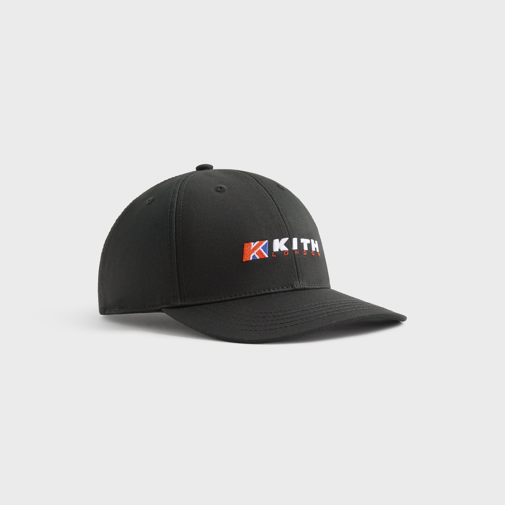 Kith London Twill Aaron Cap - Black – Kith Europe