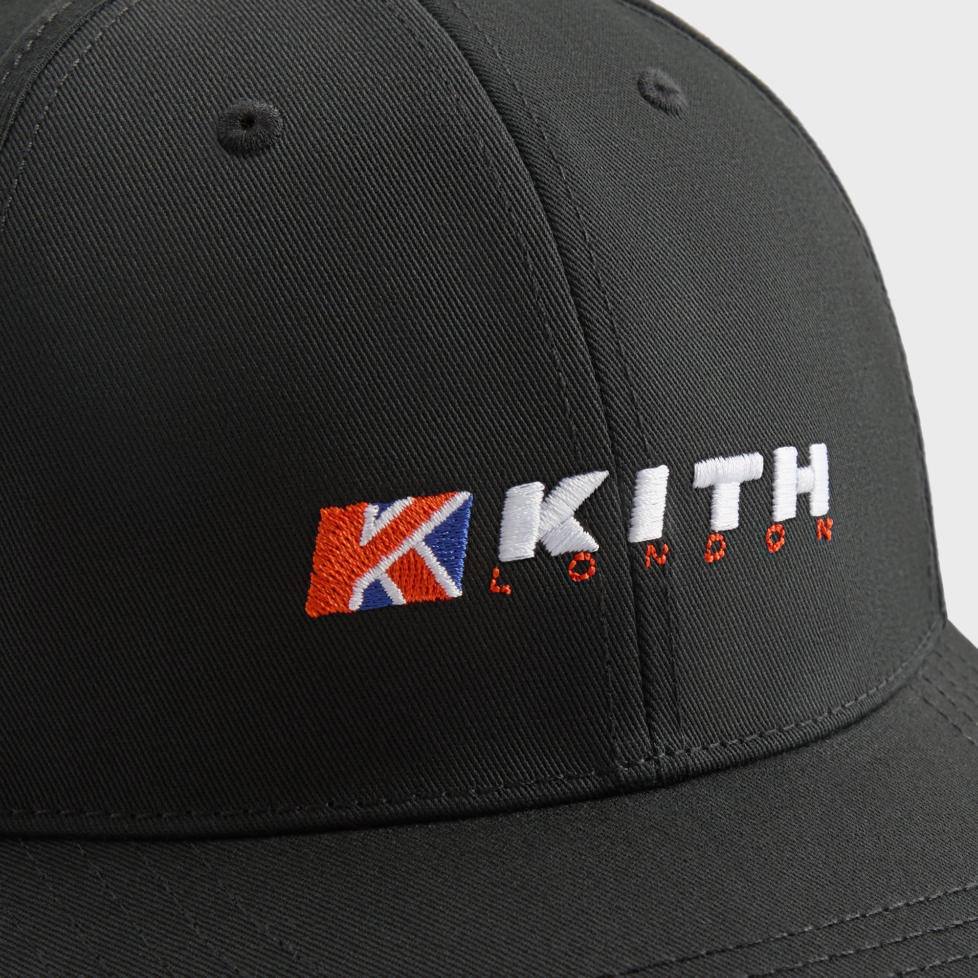 Kith London Twill Aaron Cap - Black – Kith Europe