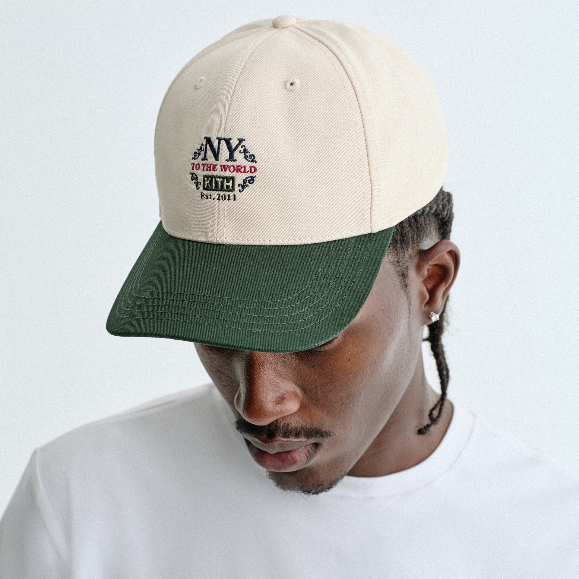 Kith Twill Aaron Classic Cap - Sandrift