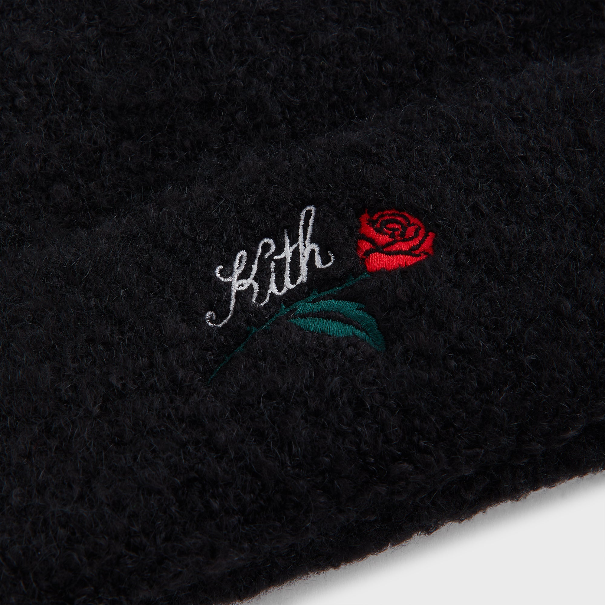 kith ma-1 ブラック Kith Boucle Yarn Mia Beanie - Black – Kith Europe