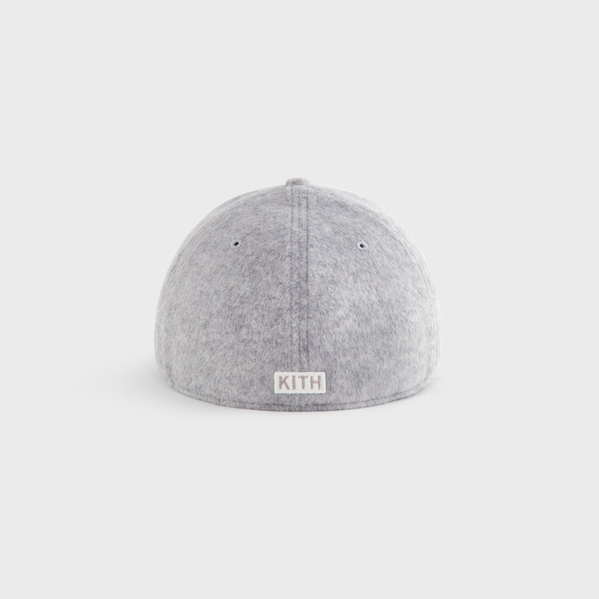 Kith & New Era for the New York Yankees Brushed Jersey 59Fifty Low Profile Fitted Cap - Medium Heather Grey